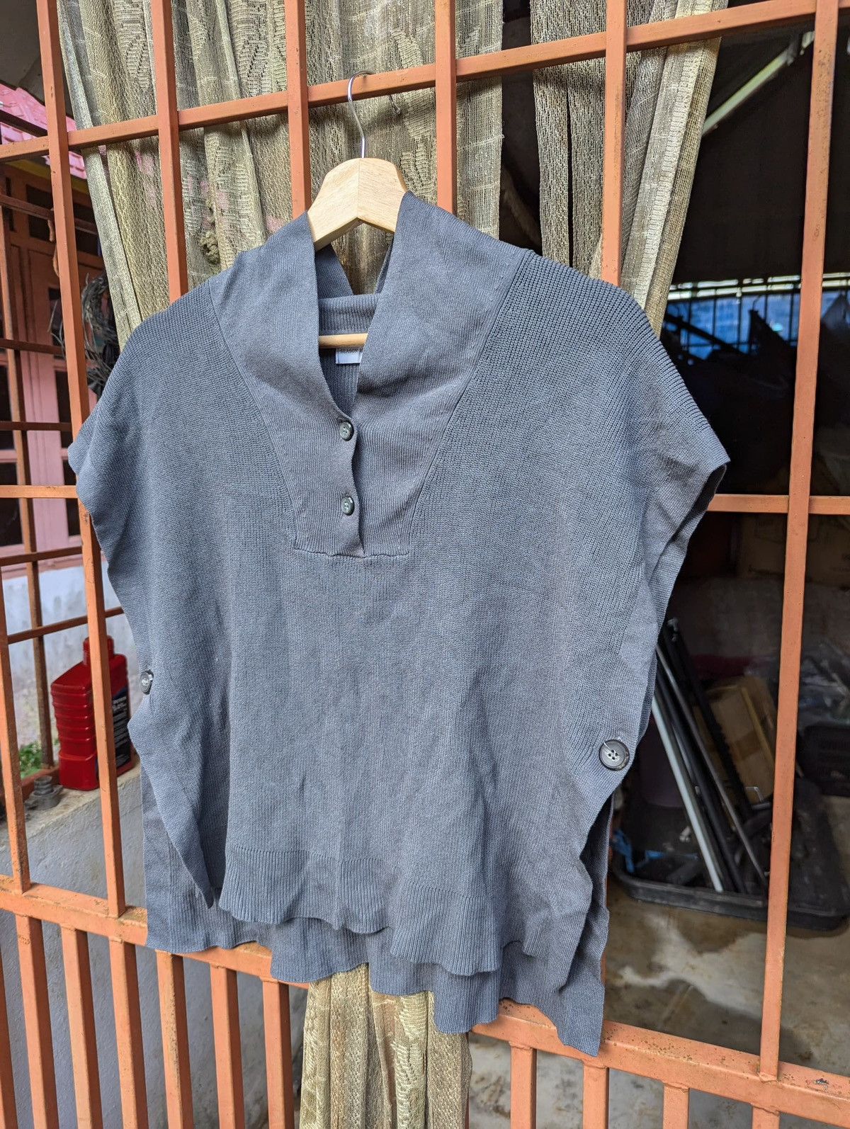 Japanese Brand Season Reason Poncho Size M / US 6-8 / IT 42-44 - 2 Thumbnail