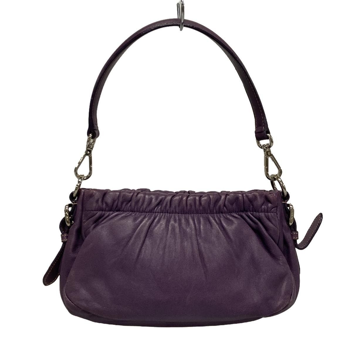 Prada PRADA Triangle Logo Handbag BR3927 Size ONE SIZE - 3 Thumbnail
