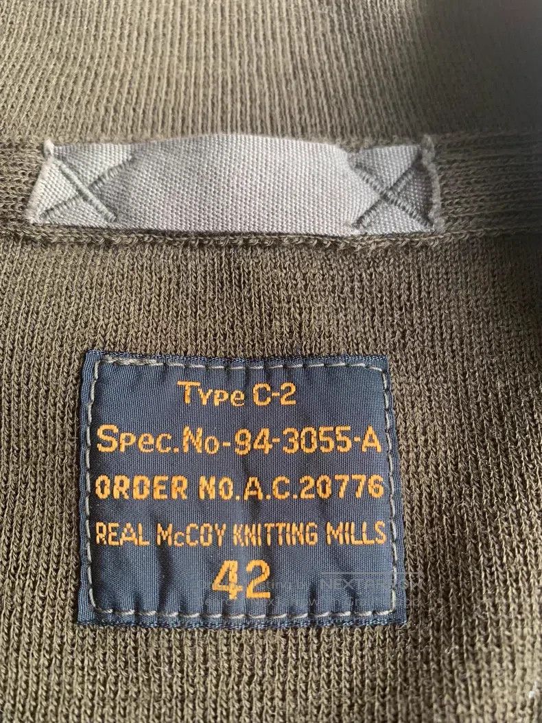 The Real McCoy's The Real McCoys Wool aviator sweater Size US XXL / EU 58 / 5 - 3 Thumbnail