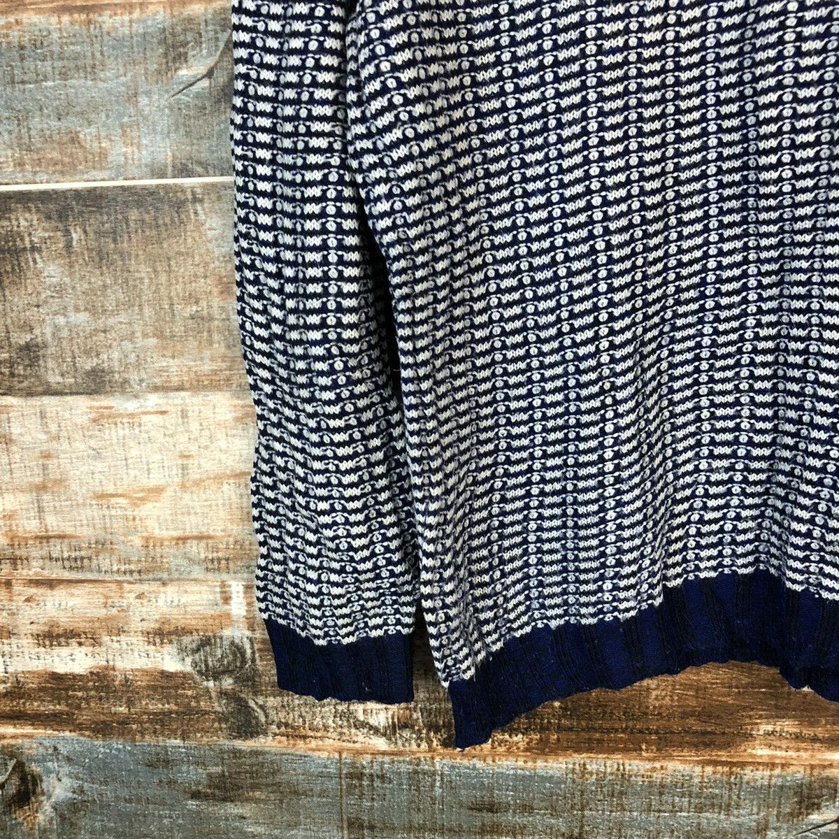 Homespun Knitwear × Japanese Brand × Vintage Japanese Brand Blue Knitwear #A1624 Size S / US 4 / IT 40 - 7 Thumbnail