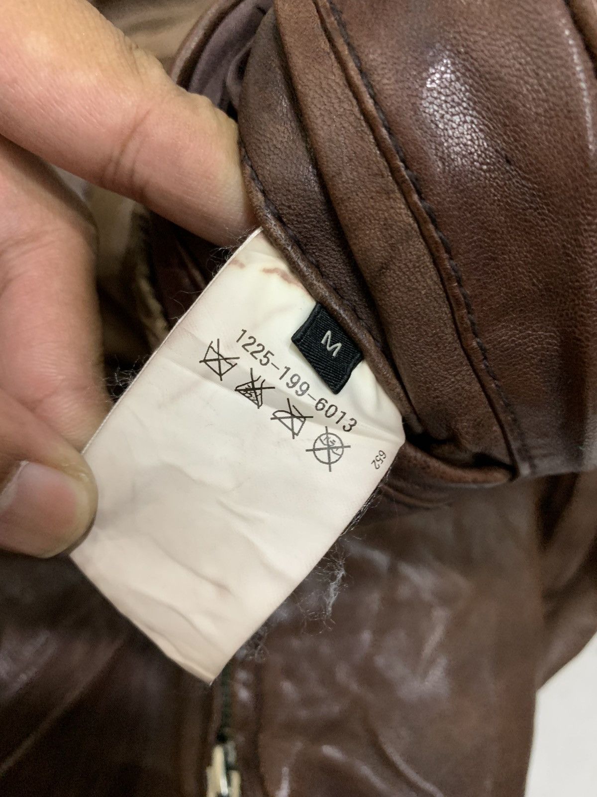 BEAUTY&YOUTH × United Arrows 🔥UTD ARROW SHEEPSKIN LEATHER BIKER JACKETS Size US M / EU 48-50 / 2 - 9 Thumbnail