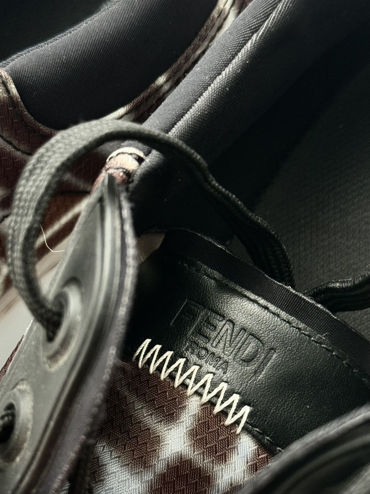 Fendi Fendi Force Monogram Low-Top Sneaker Size US 11 / EU 44 - 5 Thumbnail