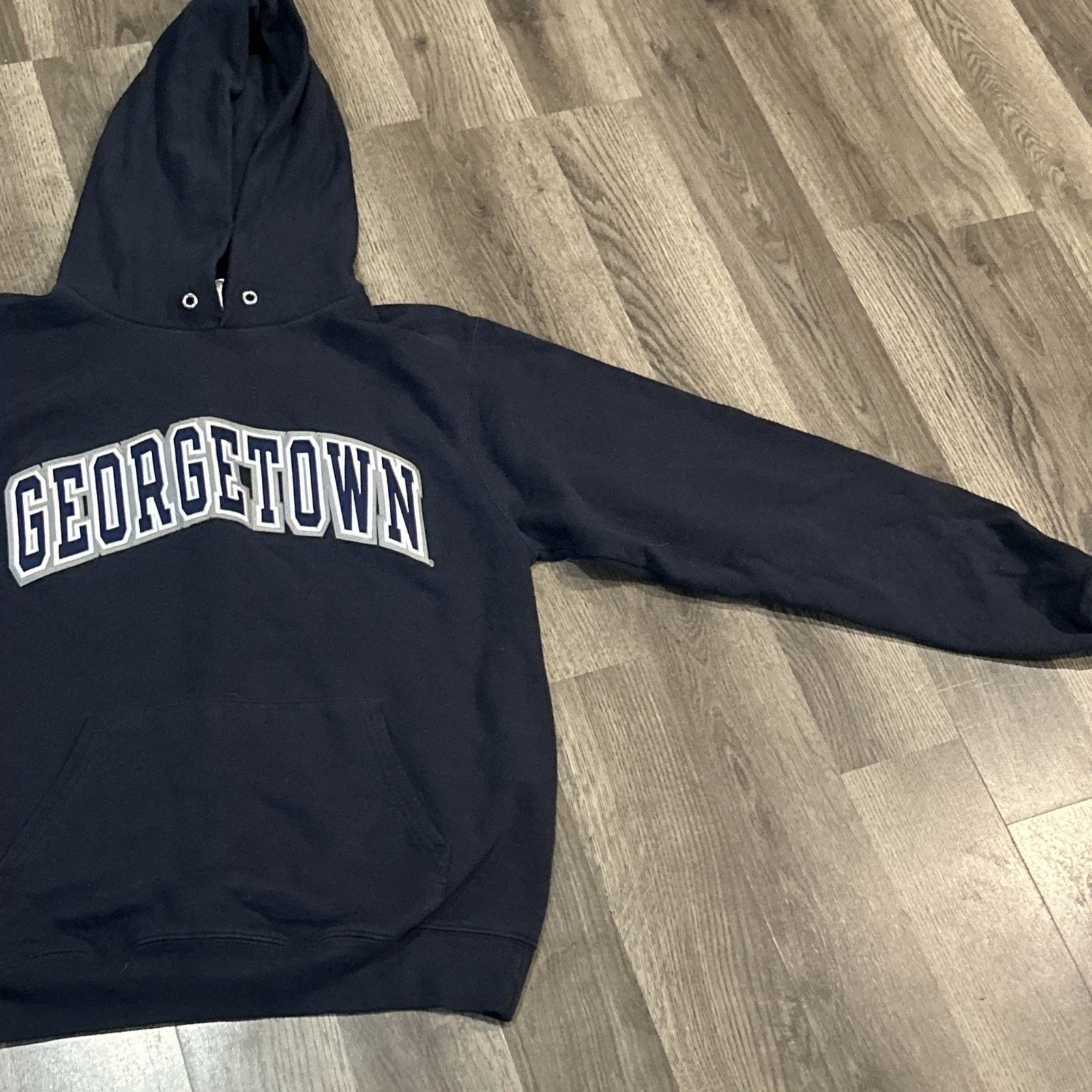 Champion Vintage Men’s Small Champion Georgetown Pullover Hoody Size US S / EU 44-46 / 1 - 4 Thumbnail