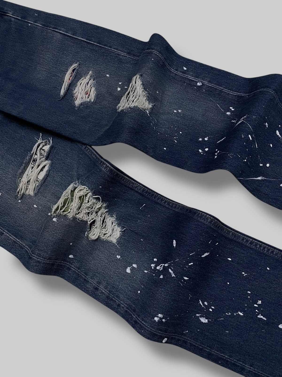 Levi's Vintage Clothing Vintage 90s Og Levis Original 501 Splash Sukan Distressed Size US 28 / EU 44 - 6 Thumbnail