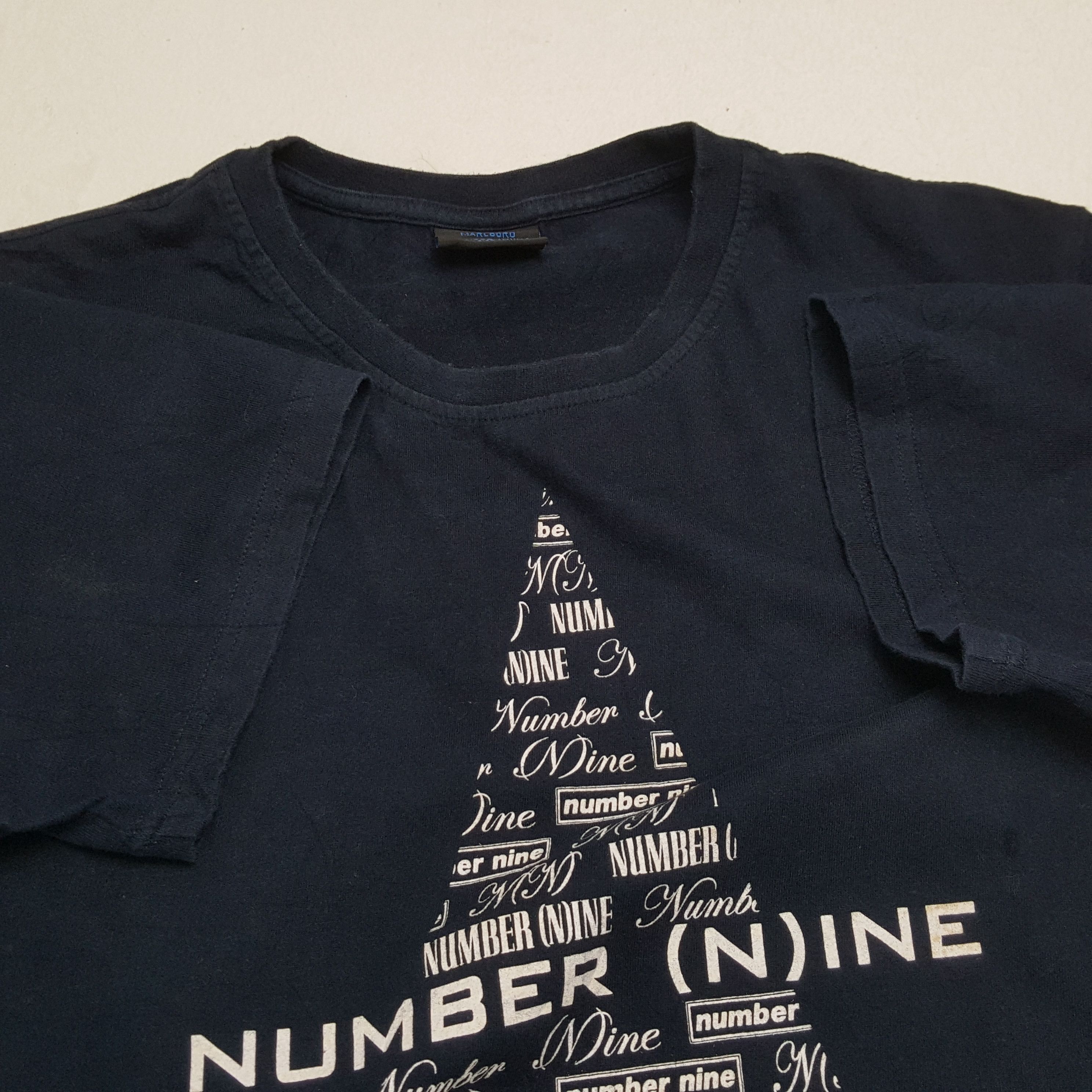 Marlboro × Number (N)ine × Vintage Vintage MARLBORO x NUMBER (N)INE Japanese Brand T-Shirts Size US L / EU 52-54 / 3 - 6 Thumbnail