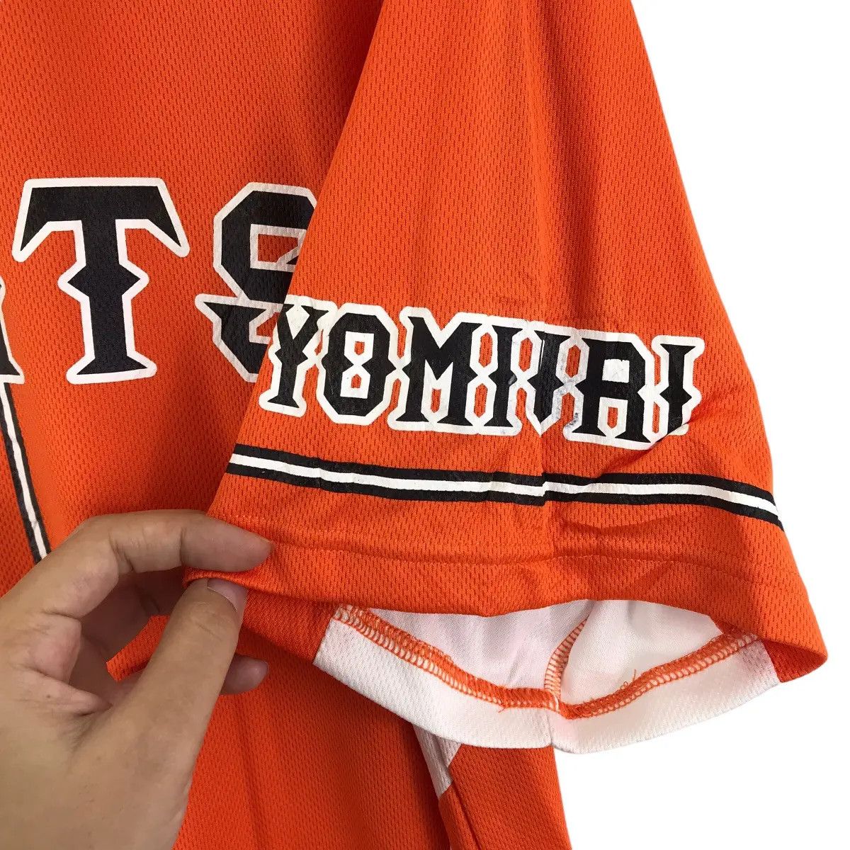 Adidas Vtg ADIDAS x YOMIURI GIANTS Nippon Japan Baseball Jersey Size US L / EU 52-54 / 3 - 3 Thumbnail