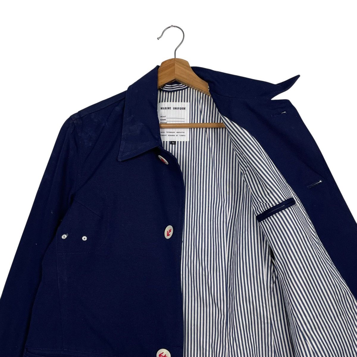 Japanese Brand Naval Marine Uniform Jacket Size US S / EU 44-46 / 1 - 10 Thumbnail