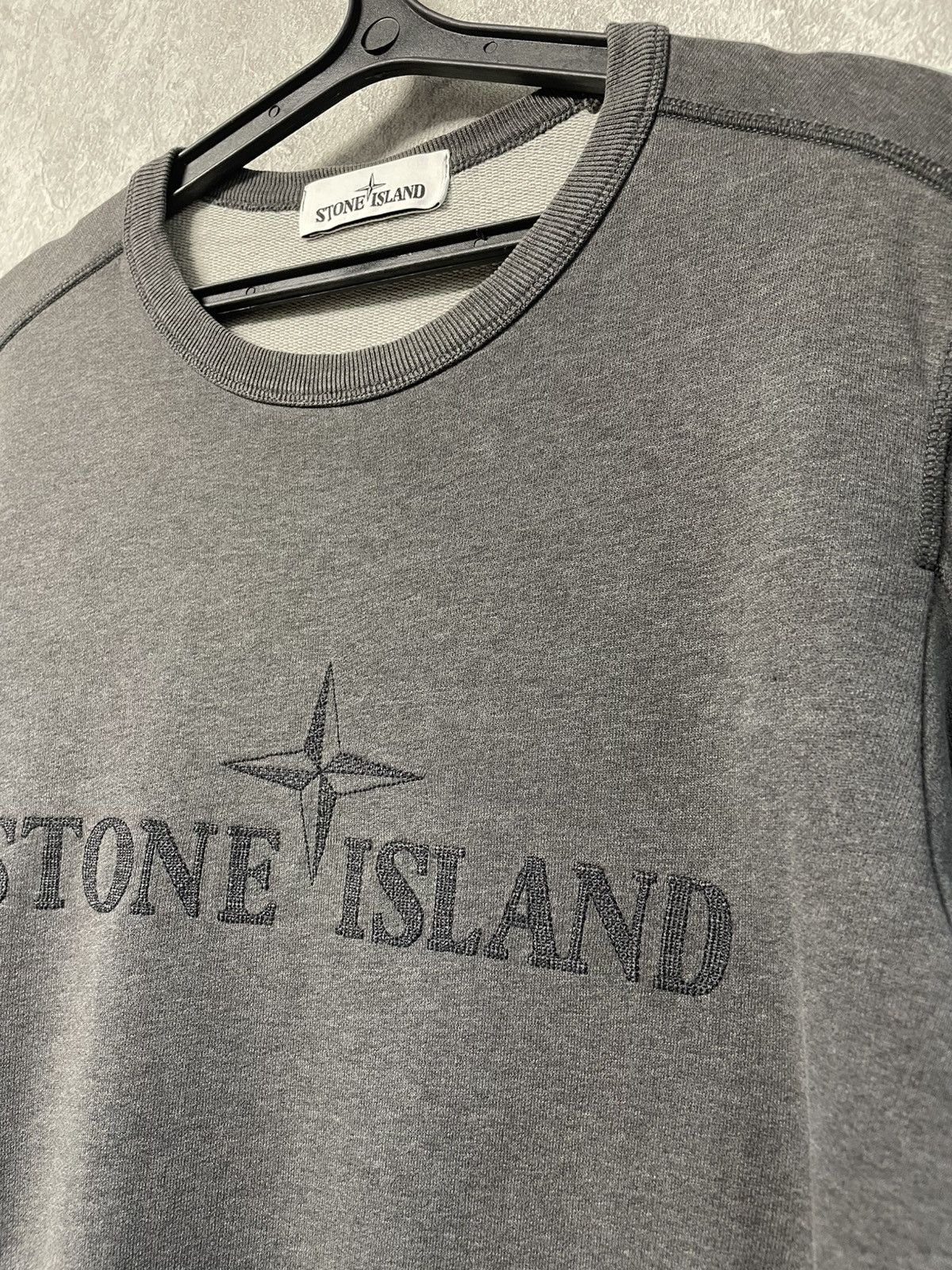 Stone Island Stone Island Big Embroidered Logo With Patch Sweatshirt Size US S / EU 44-46 / 1 - 10 Thumbnail