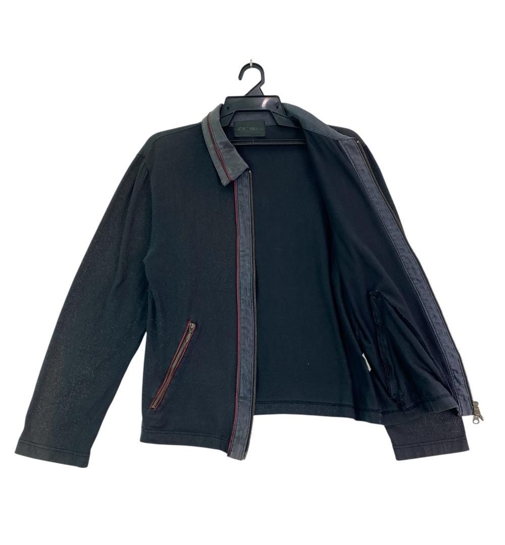 If Six Was Nine × Le Grande Bleu (L.G.B.) Rare Maniac Works house of LGB black coated cotton jacket Size US S / EU 44-46 / 1 - 2 Thumbnail