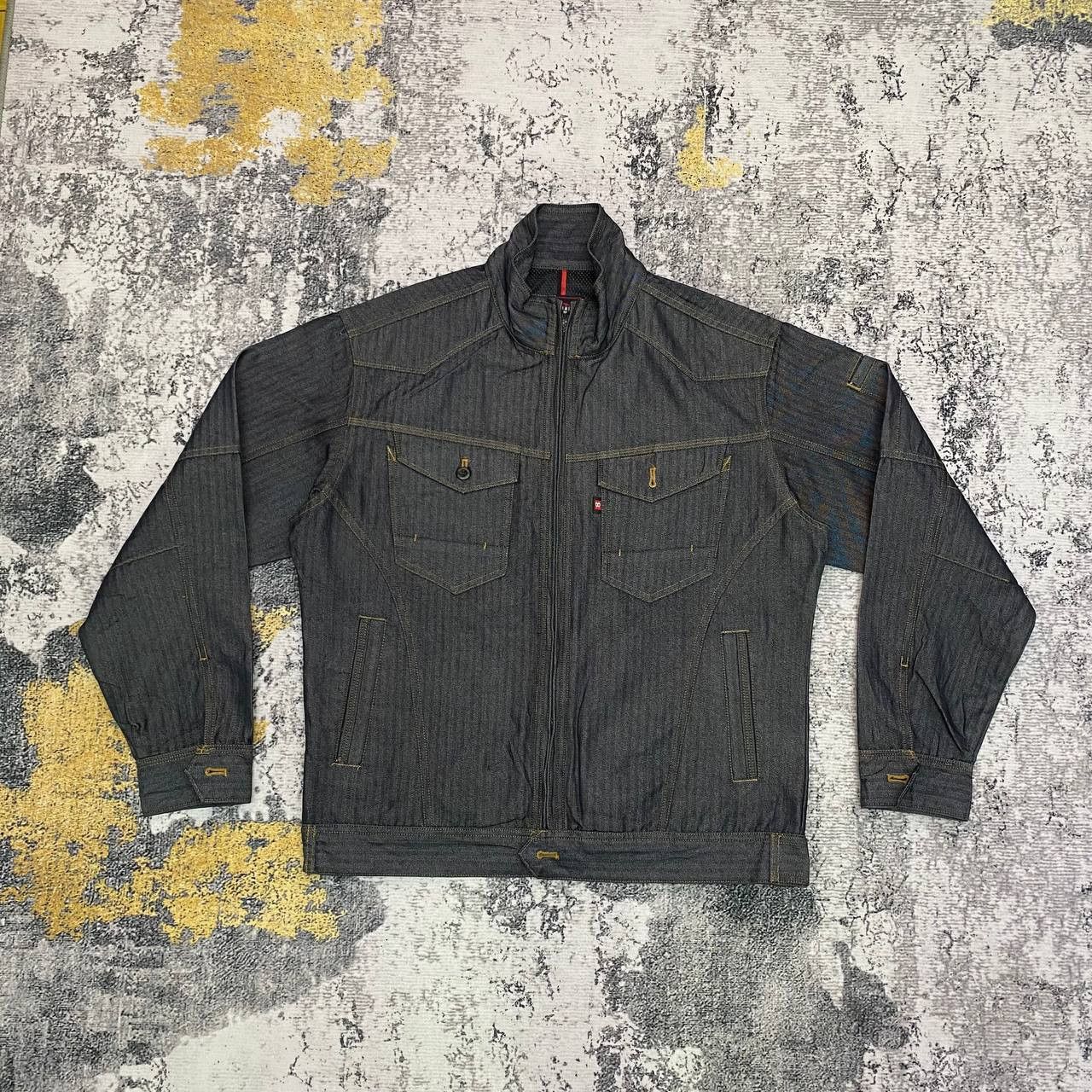 Japanese Brand Z195 JAPAN BURTLE WORKWEAR DENIM JACKET Size US M / EU 48-50 / 2 - 1 Thumbnail