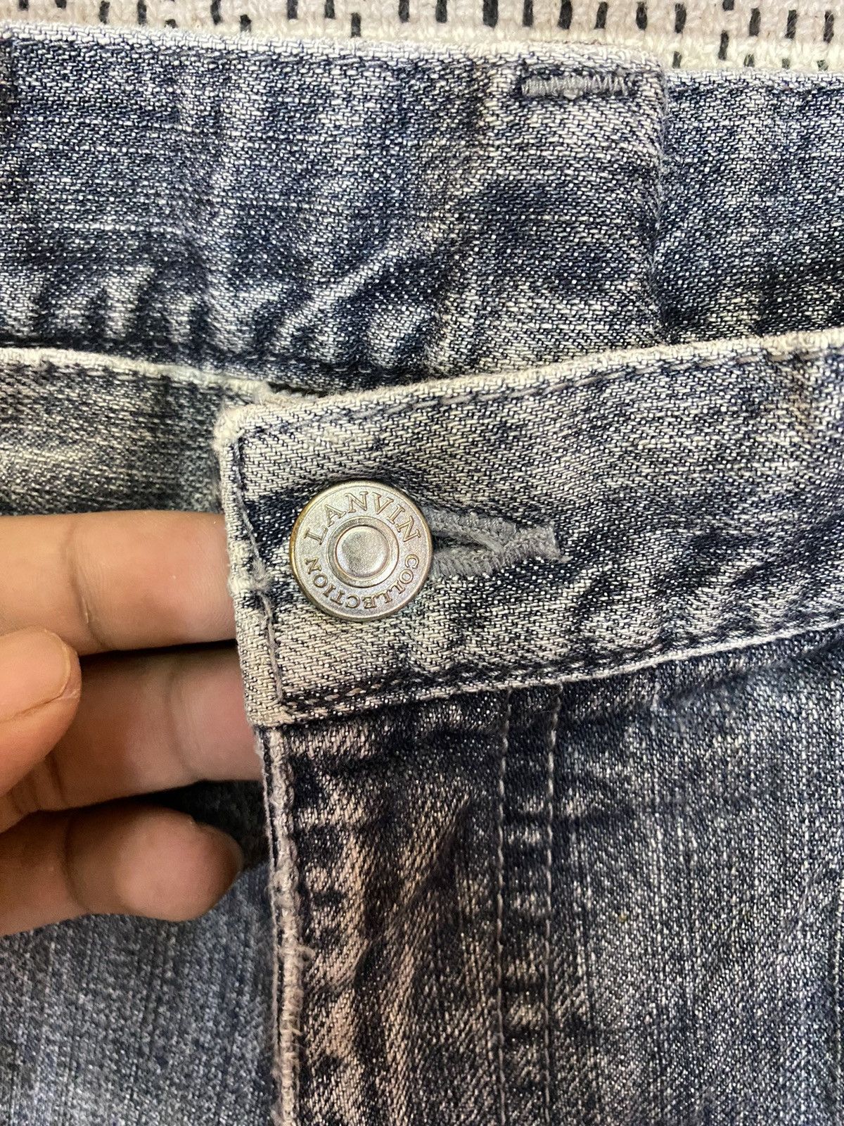 Lanvin × Vintage LANVIN DENIM REGULAR FITS Size US 34 / EU 50 - 9 Thumbnail