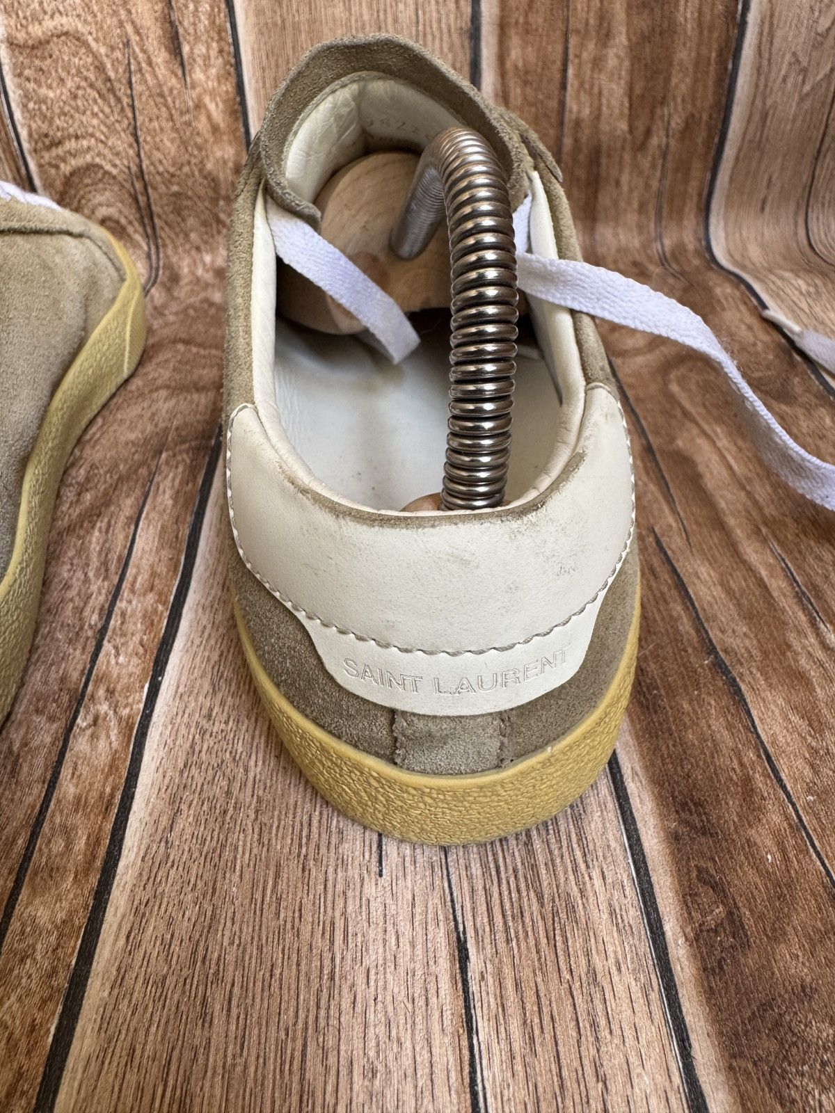 Hedi Slimane × Saint Laurent Paris court classic trainers Size US 7.5 / IT 37.5 - 13 Thumbnail