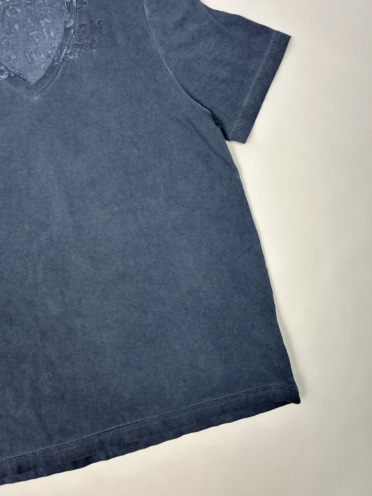 Maison Margiela Maison Martin Margiela AIDS Awareness Garment Dyed T-Shirt Size US M / EU 48-50 / 2 - 7 Thumbnail
