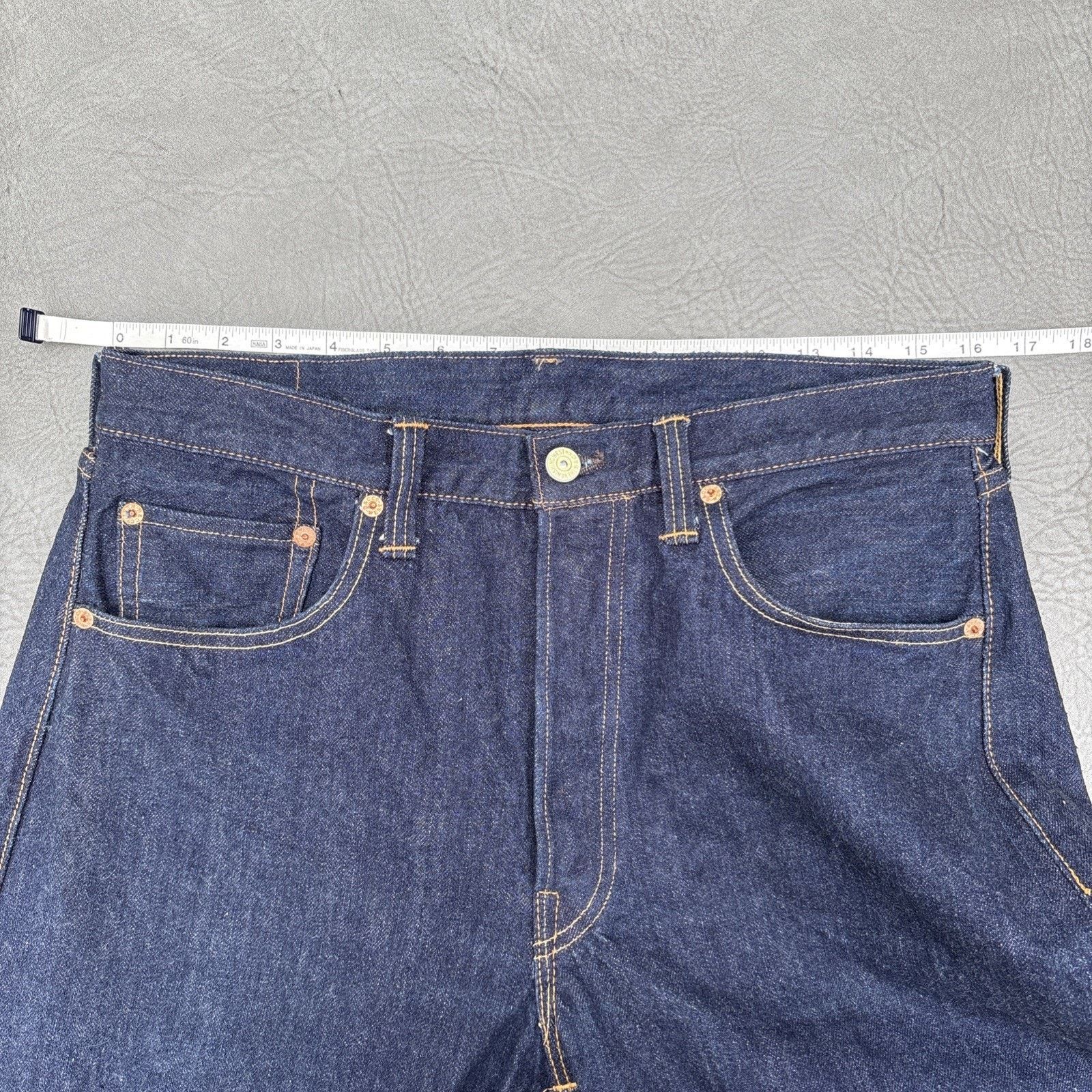 Freewheelers Freewheelers 601xx 1951 Vanishing West denim jeans 33x32 Size US 33 - 12 Thumbnail