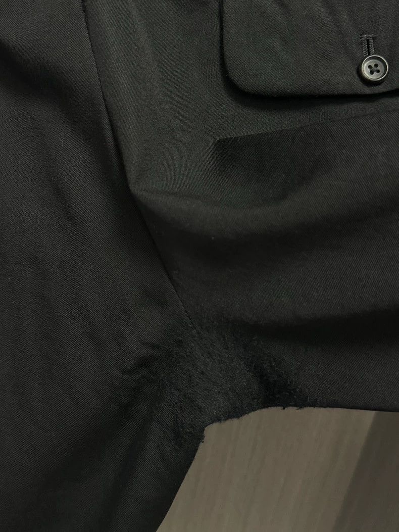 Yohji Yamamoto Yohji Yamamoto size 2 11aw cropped pleated wool tapered pa Size US 28 / EU 44 - 5 Thumbnail