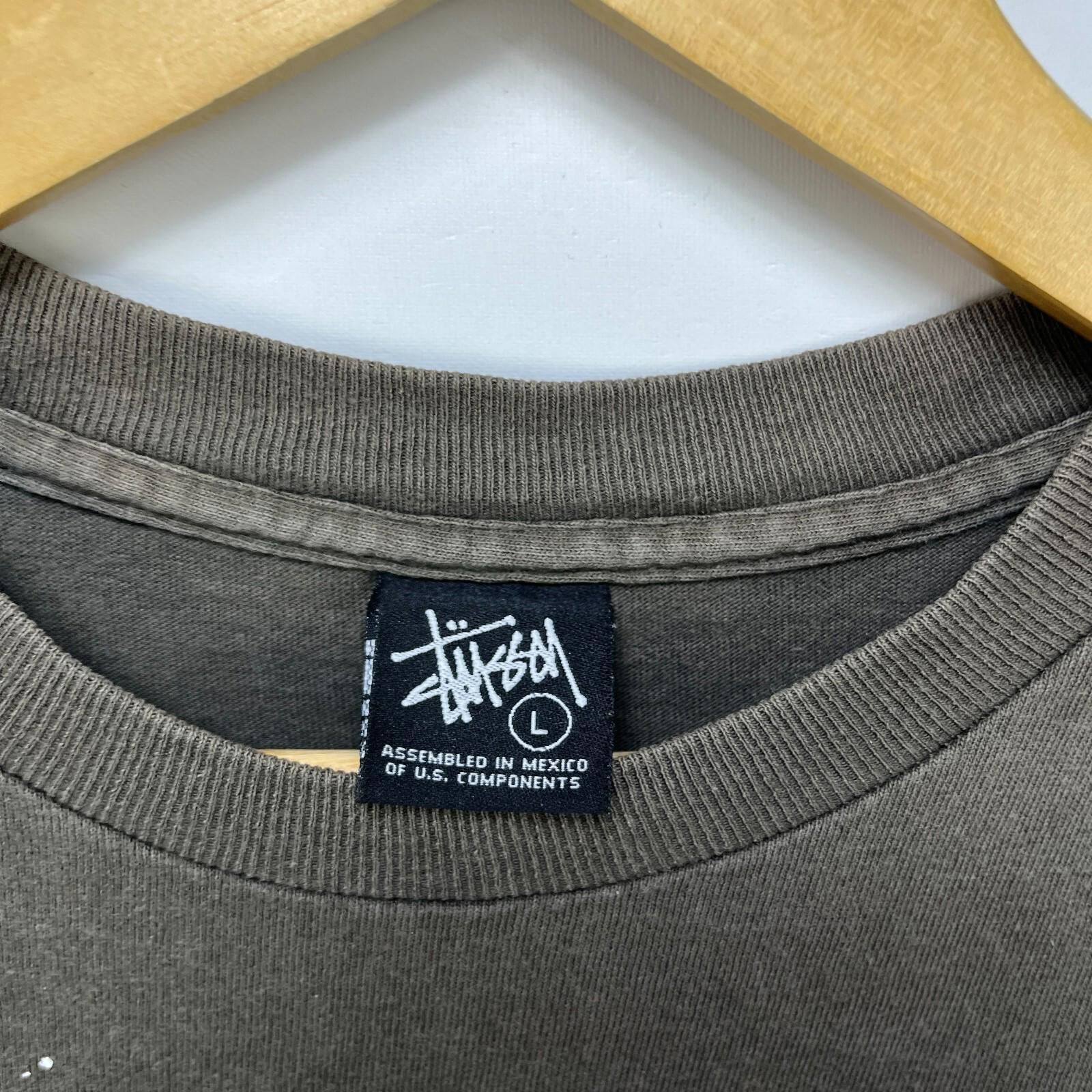 Stussy Vintage Stussy Y2K 'S' Logo Sun Faded T-Shirt Large Size US L / EU 52-54 / 3 - 3 Thumbnail