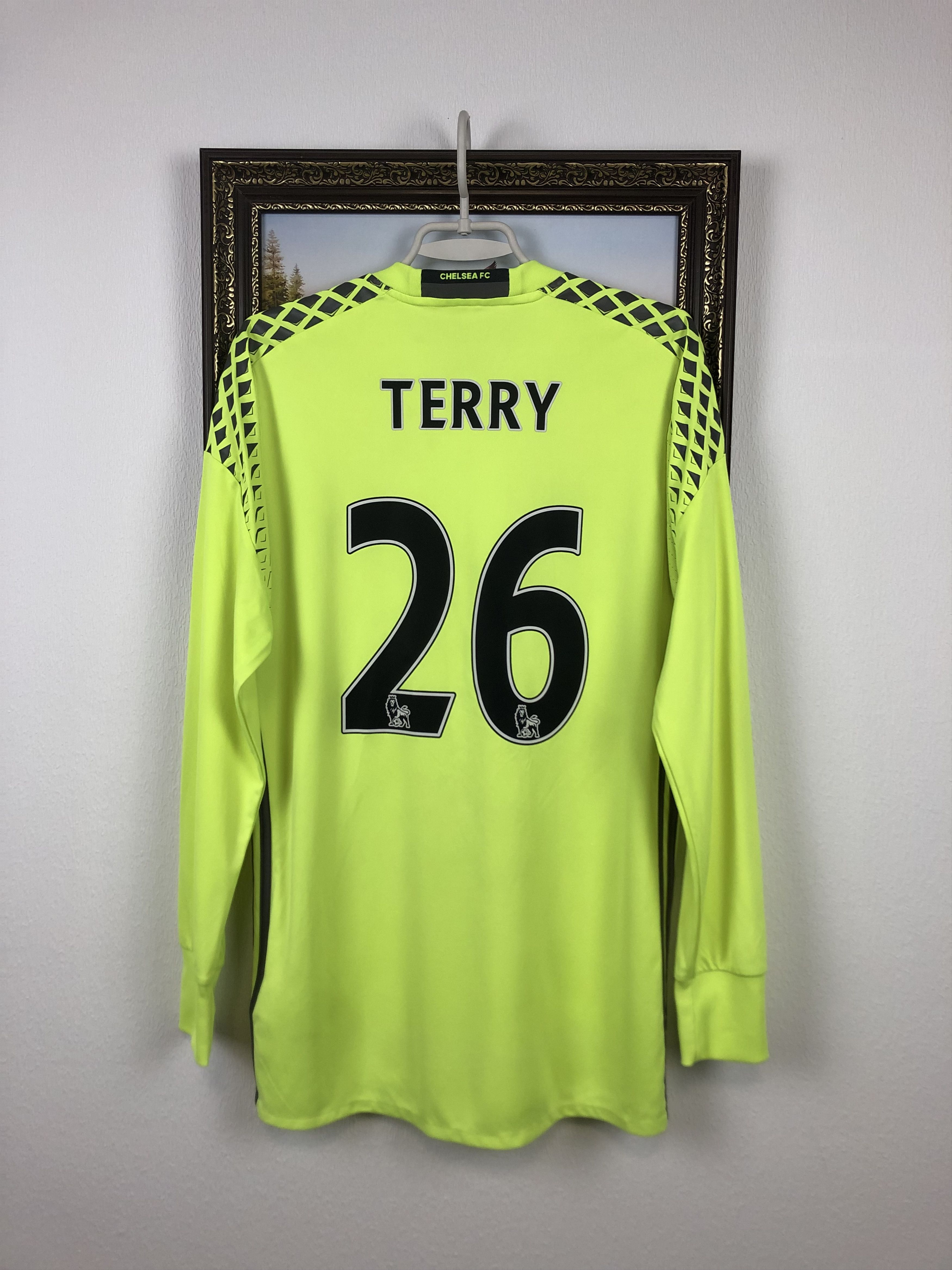 Chelsea No26 Terry Home Long Sleeves Jersey
