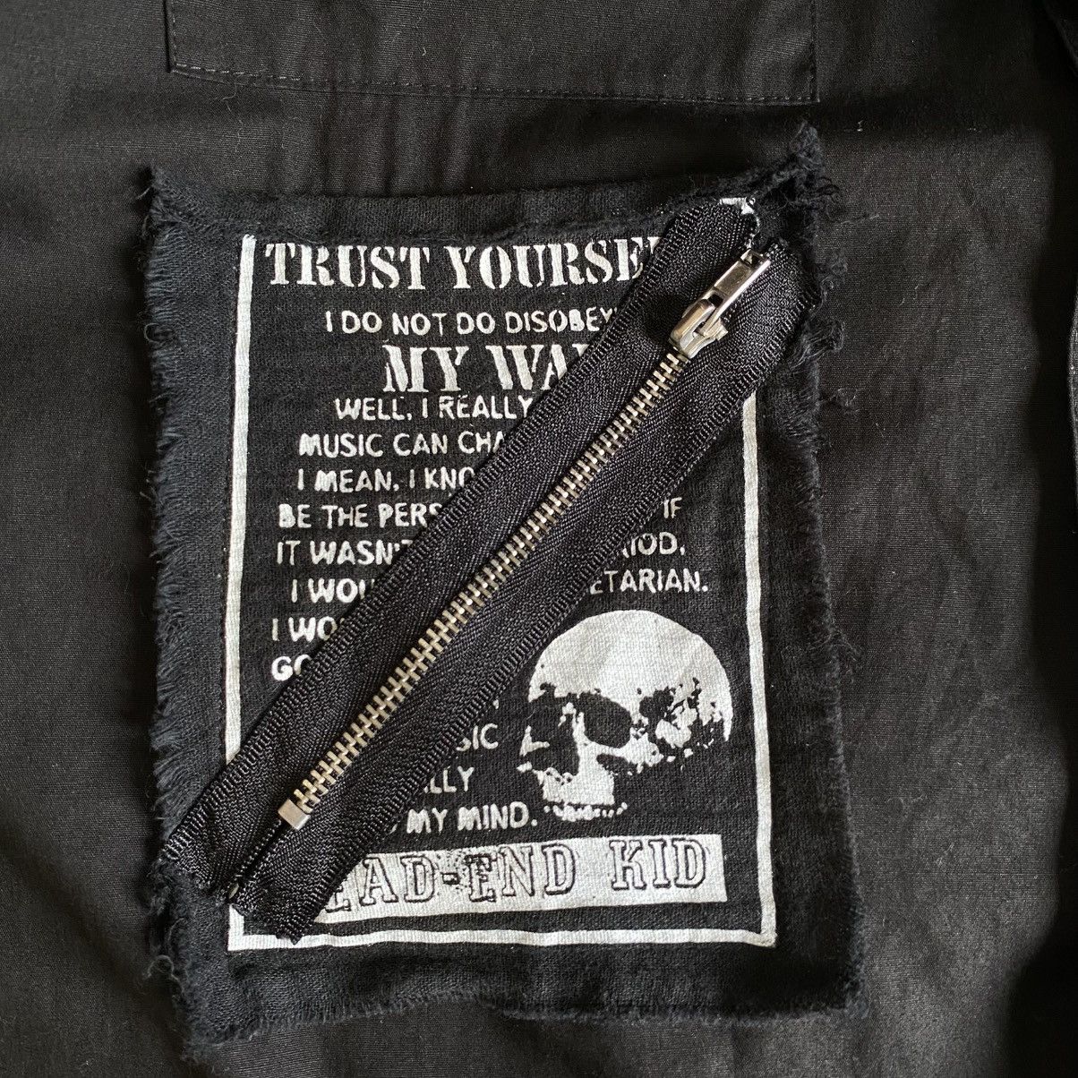 Sex Pot ReVeNGe SEX POT ReVeNGe Y2K Punk Black Studded Punk Patch Shirt Size US M / EU 48-50 / 2 - 15 Thumbnail