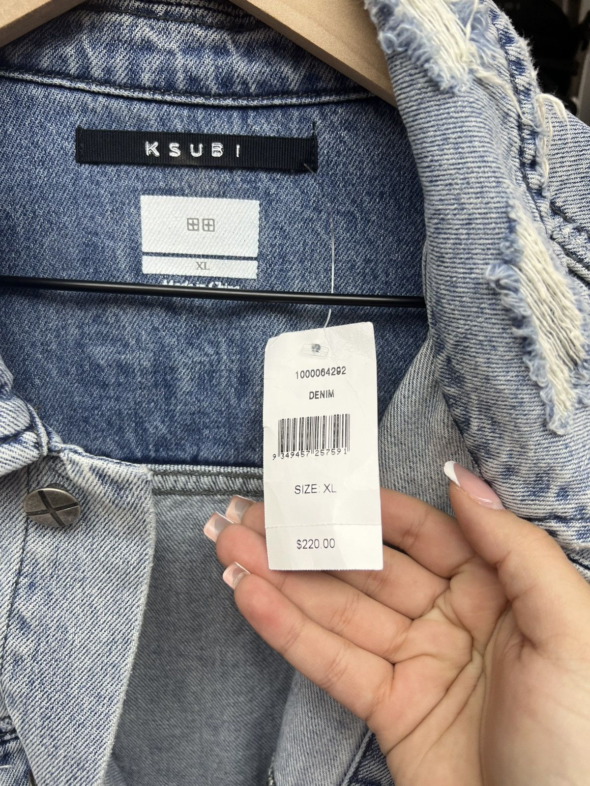 Ksubi Ksubi Denim Jacket Size US XL / EU 56 / 4 - 14 Thumbnail