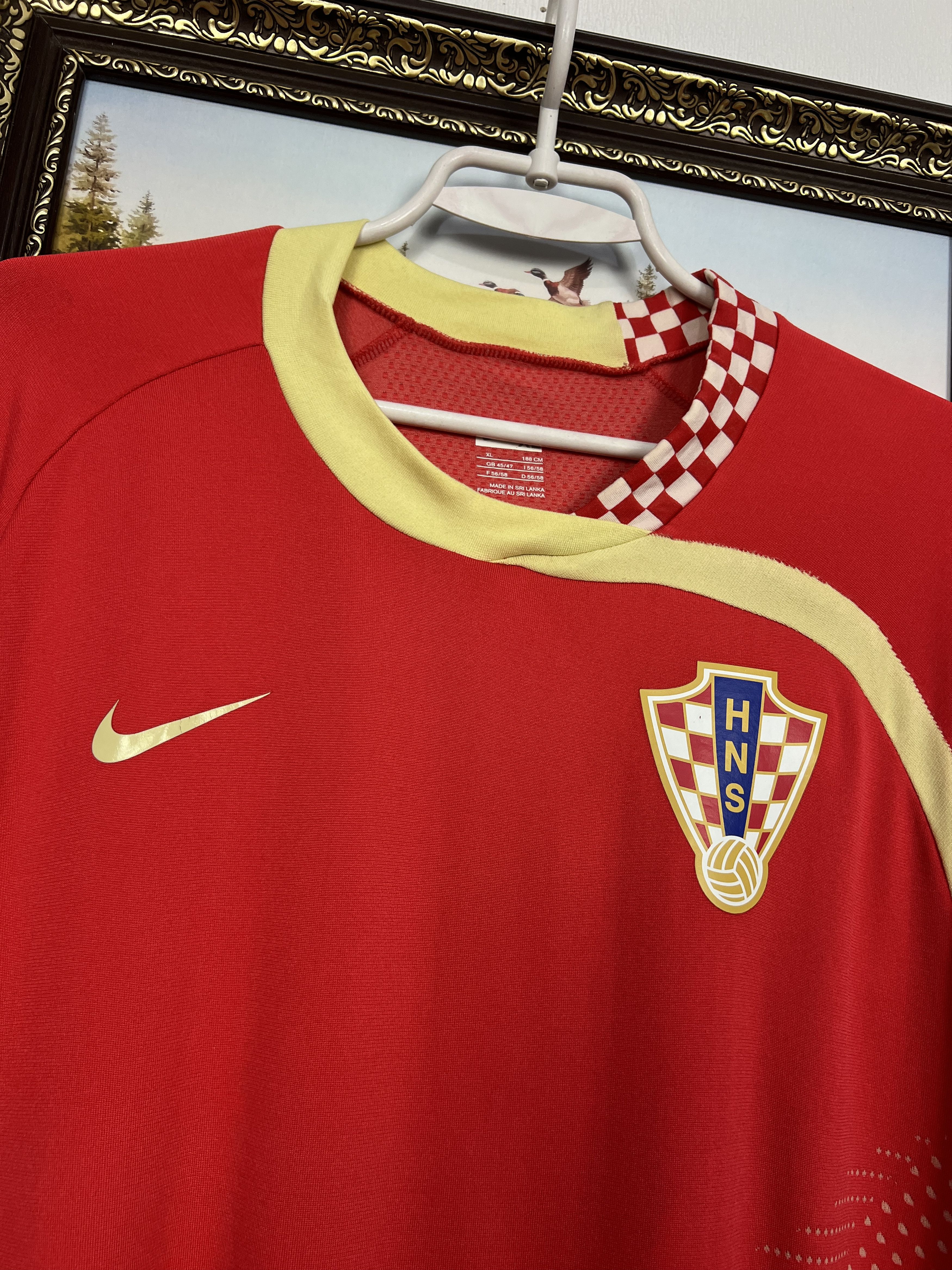 Nike Croatia Football Train Sweatshirt Long Sleeve Player Issue Size US XL / EU 56 / 4 - 3 Thumbnail