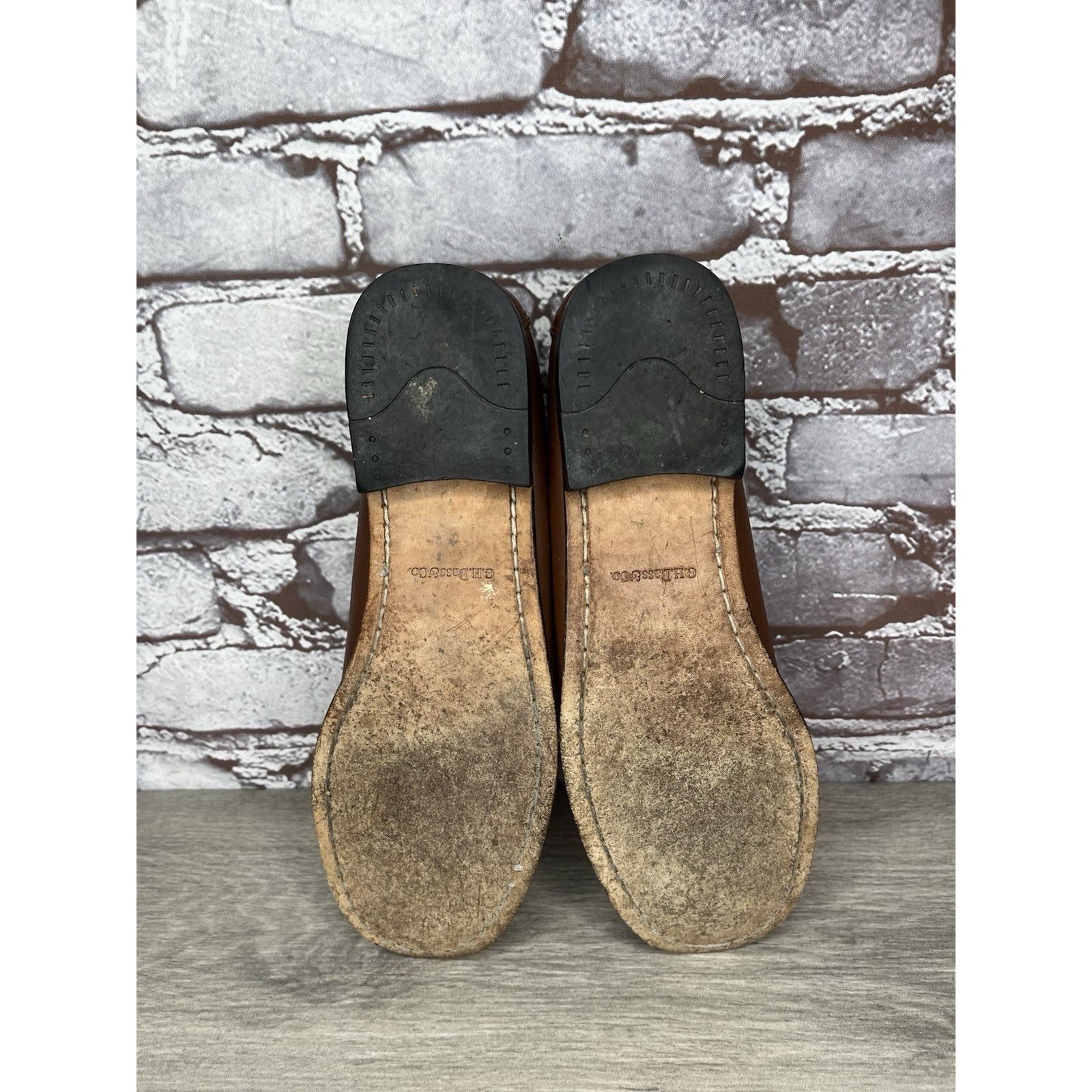 Bass GH BASS Jackie Brown Leather Kiltie Tasseled Slip-On Loafers Size US 7.5 / IT 37.5 - 21 Thumbnail