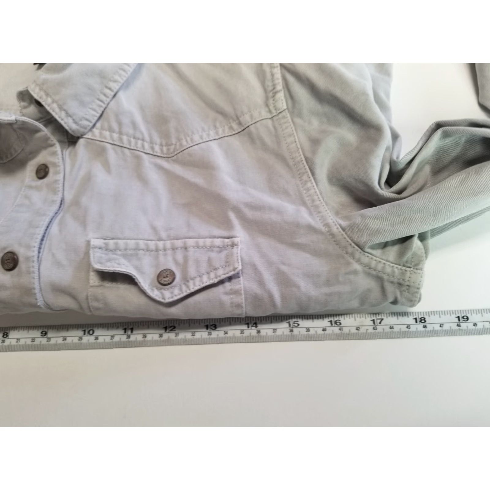 Vintage JOE'S Women’s THE SHIRT Snap Front Western Light Blue Denim Shirt Size S Smal Size S / US 4 / IT 40 - 4 Thumbnail