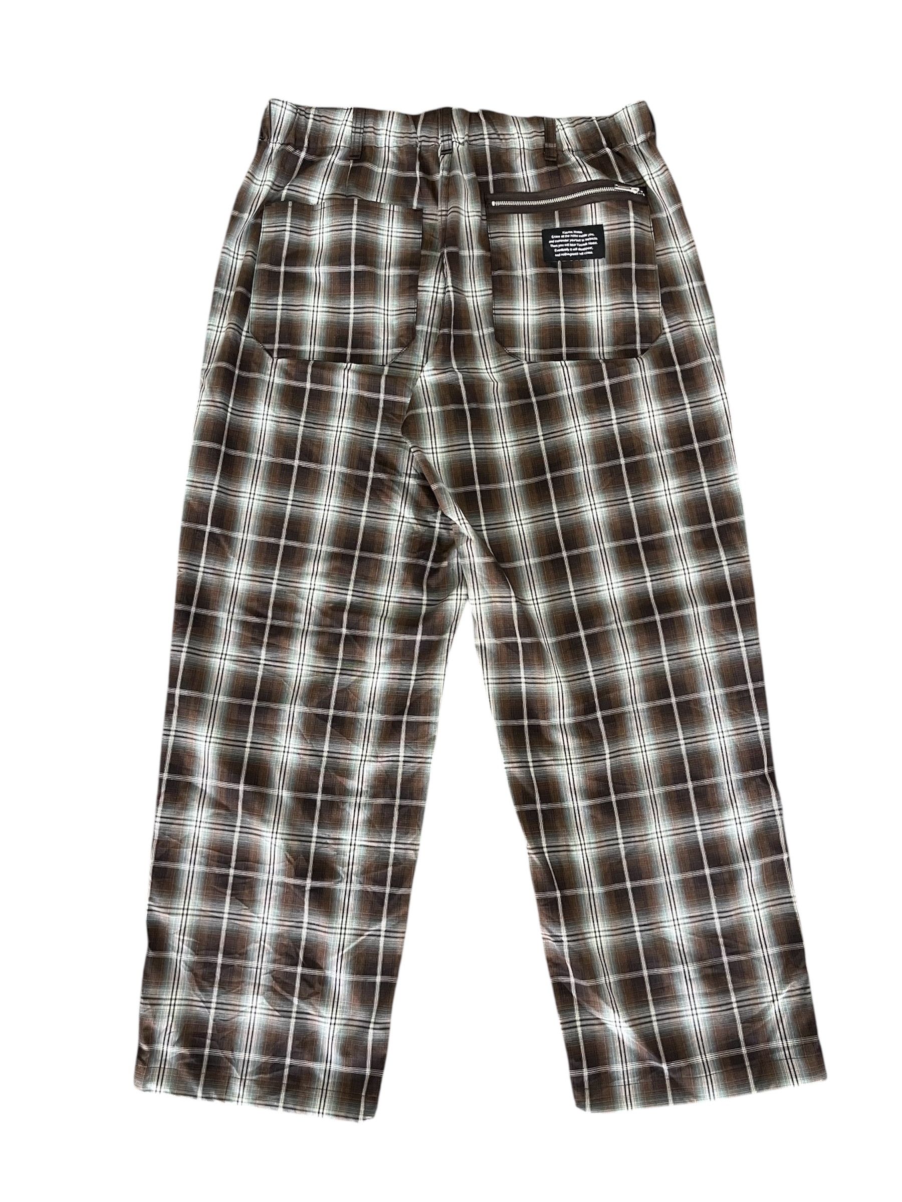 GU × Undercover Gu x undercover Multipocket Zipper Plaid Baggy Pant Size US 35 - 17 Thumbnail