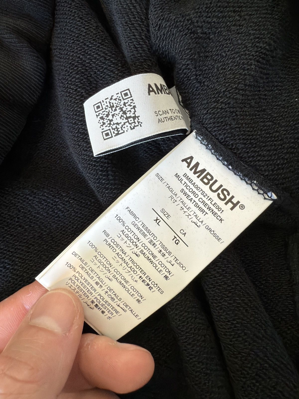 Ambush Design Ambush Multicord Sweater Size US XL / EU 56 / 4 - 4 Thumbnail