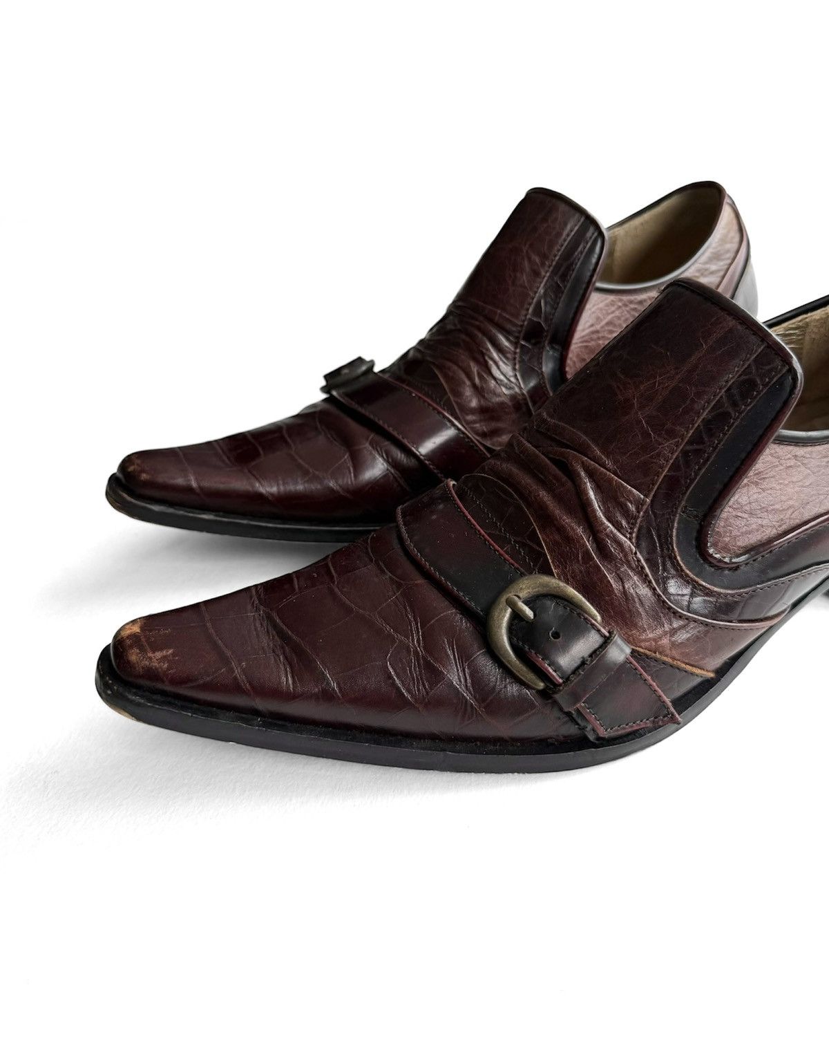 Tornado Mart TORNADO MART COWHIDE DRESS SHOES Size US 5.5 / EU 38 - 8 Thumbnail