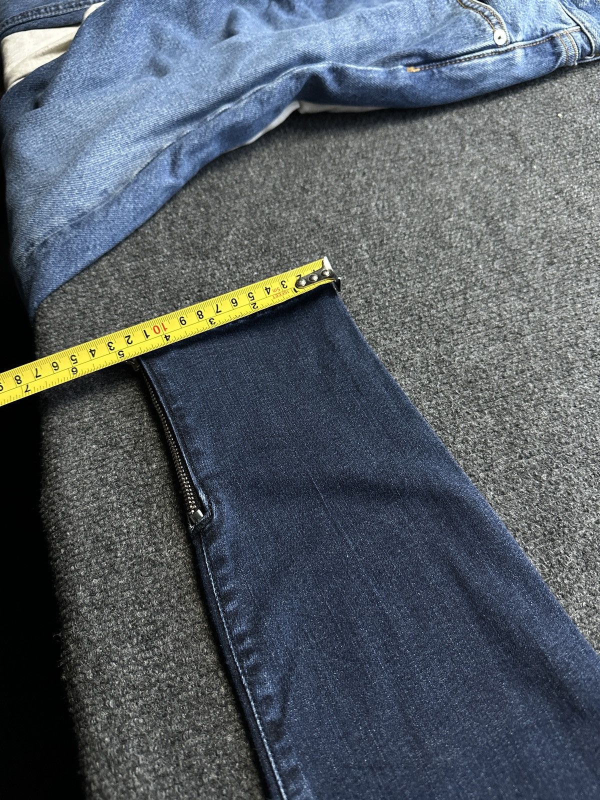 Armani 🚨Y2K WOMEN ARMANI JEANS WITH LOGO AVANT GARDE DENIM PANTS Size 26" / US 2 / IT 38 - 15 Thumbnail