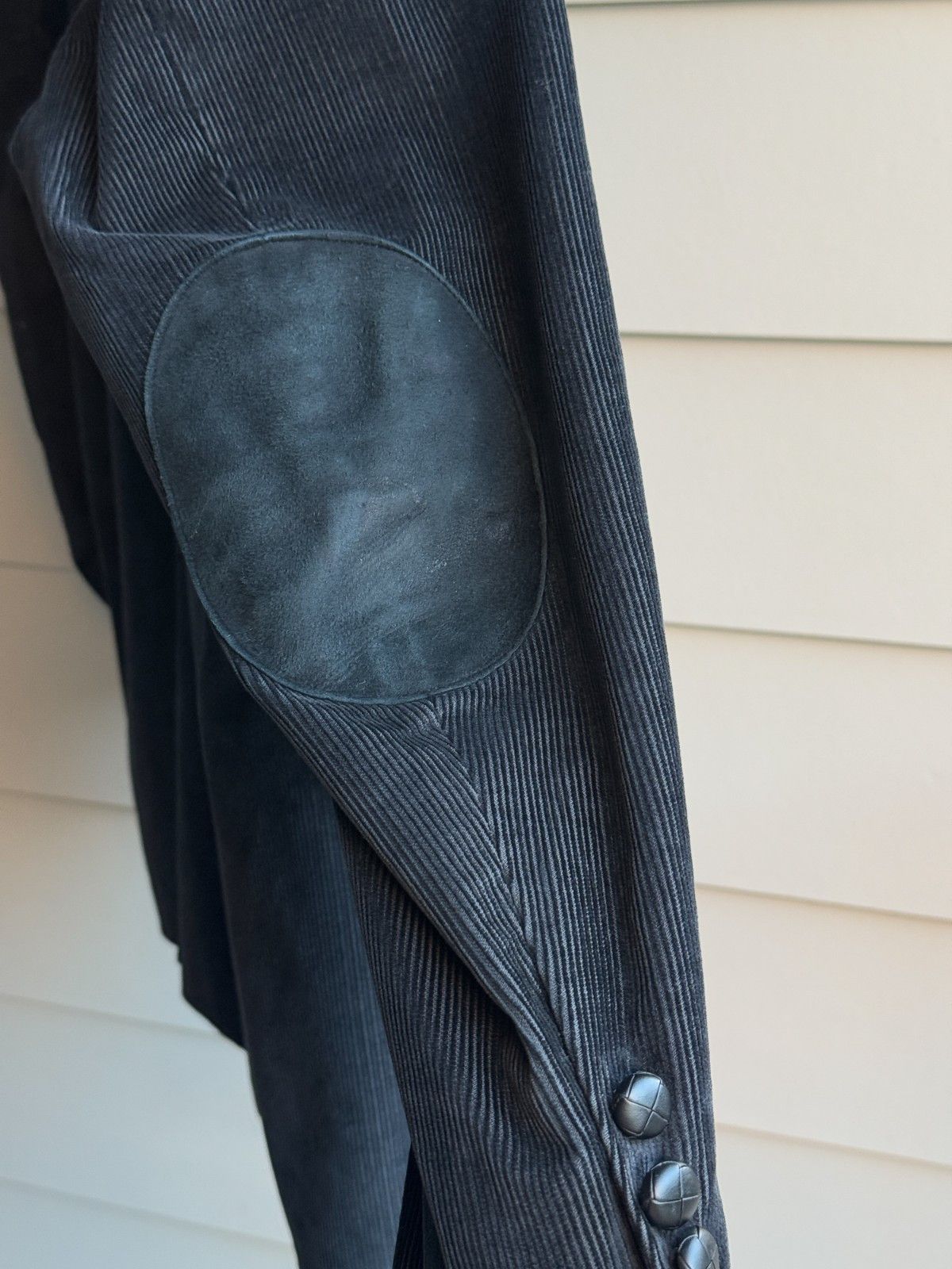 Cowboy Equipment VTG CCC Western Wear Black Corduroy Blazer Elbow Patches 52L Size US XXL / EU 58 / 5 - 9 Thumbnail