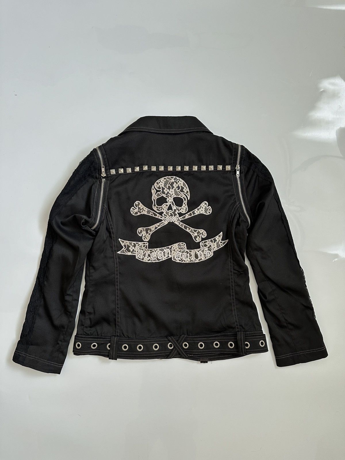 Beauty Beast Algonquins Double Collared Detachable Sleeve Jacket Size M / US 6-8 / IT 42-44 - 2 Thumbnail