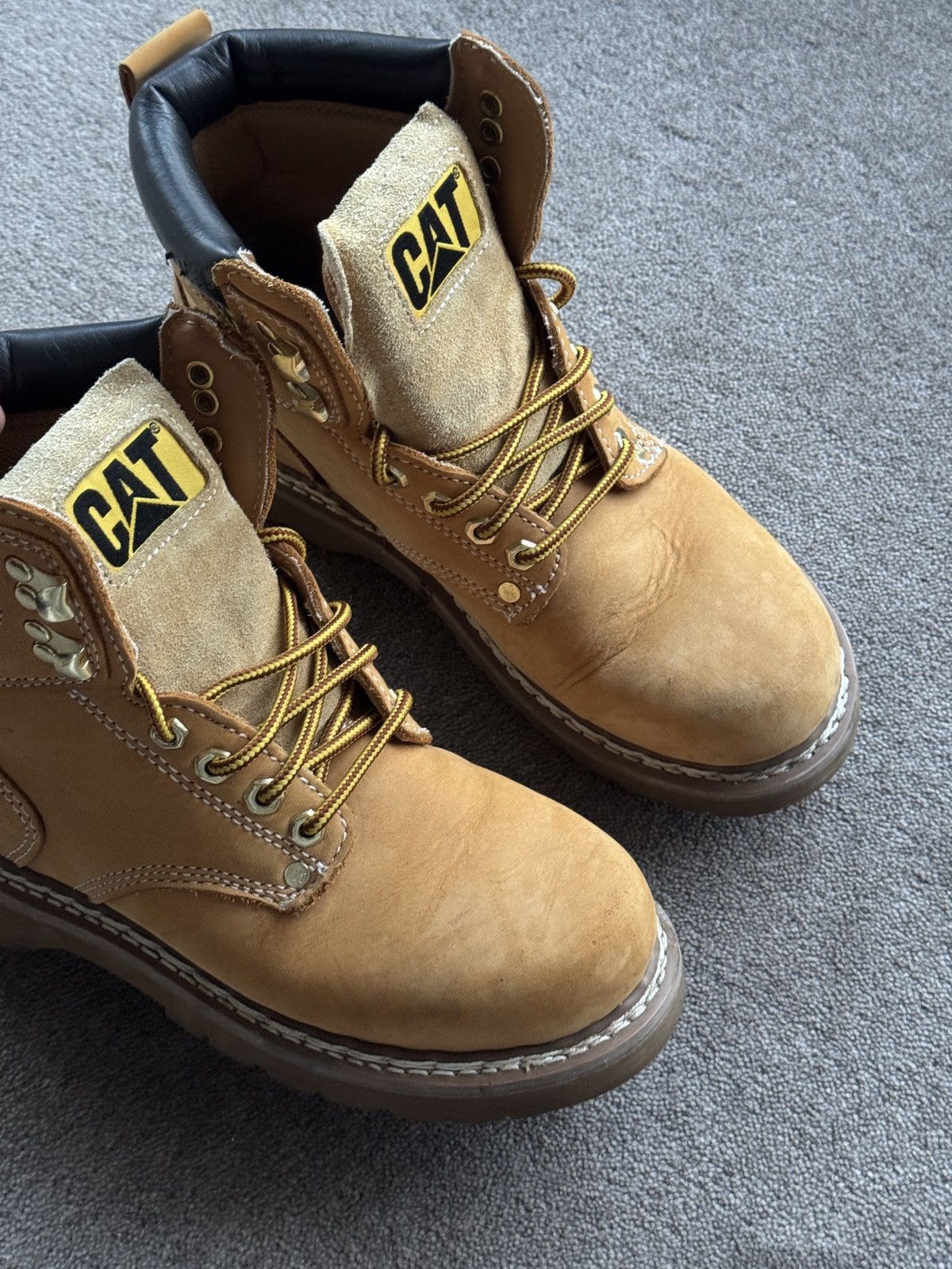 Caterpillar Caterpillar Classic Work Boots – Wheat Size US 8.5 / EU 41-42 - 12 Thumbnail