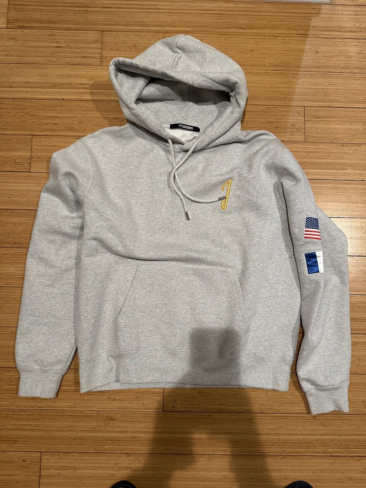 Jacquemus Jacquemus “The New York” Gray Hoodie Size M Size US M / EU 48-50 / 2 - 2 Thumbnail