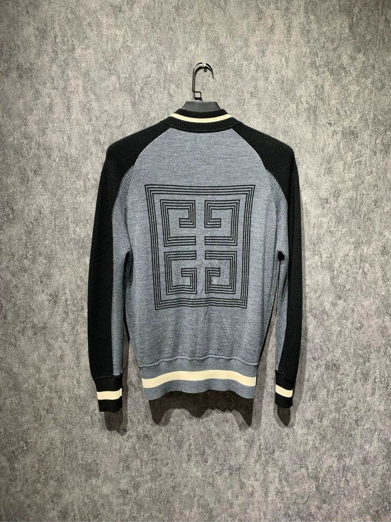 Givenchy Givenchy Wool Lightning Embroidery Baseball Jacket 2506-Nex Size US S / EU 44-46 / 1 - 2 Thumbnail