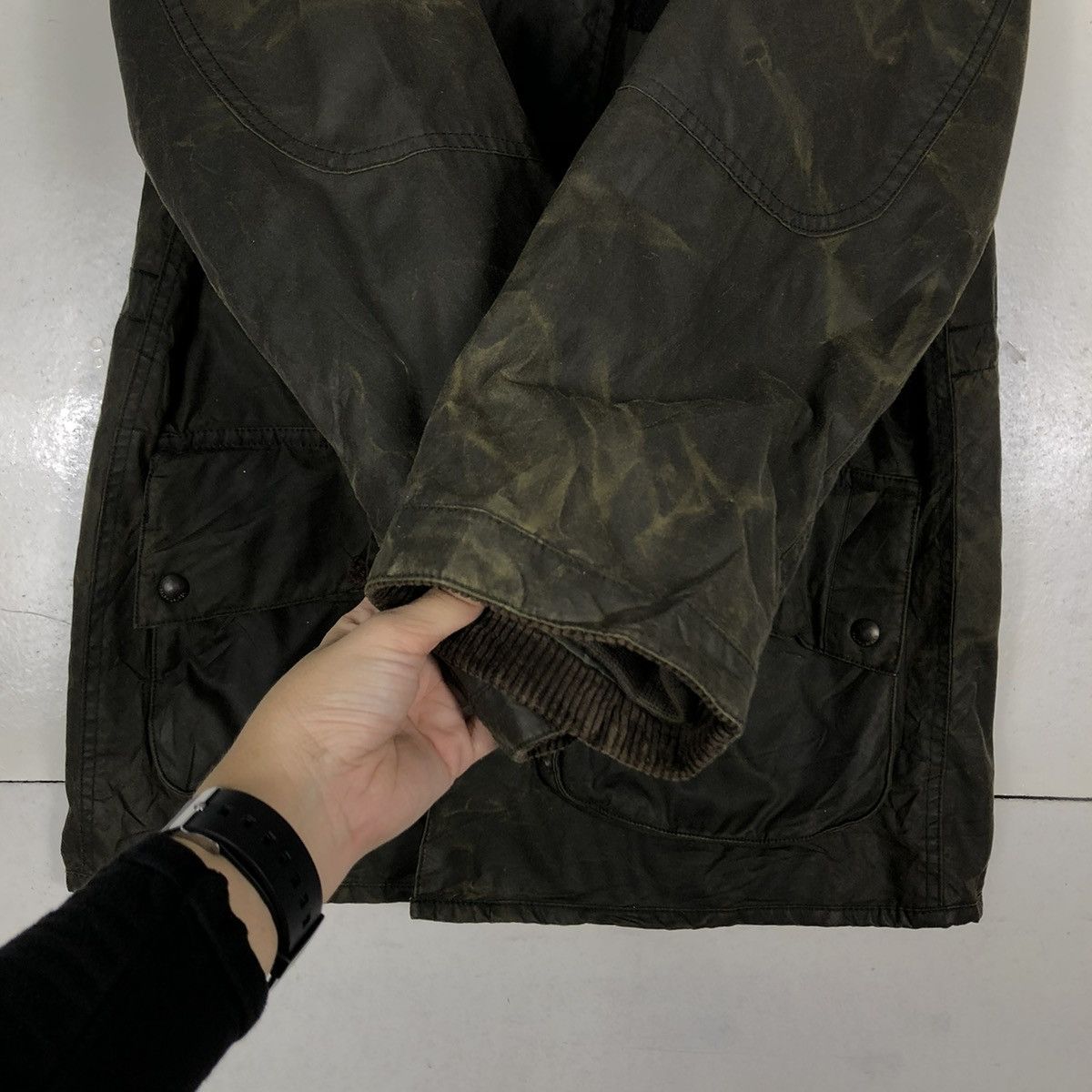 Polo Ralph Lauren VINTAGE HUNTING WAX JACKET BLANKET LINING POLO RALPH LAUREN Size US L / EU 52-54 / 3 - 15 Thumbnail