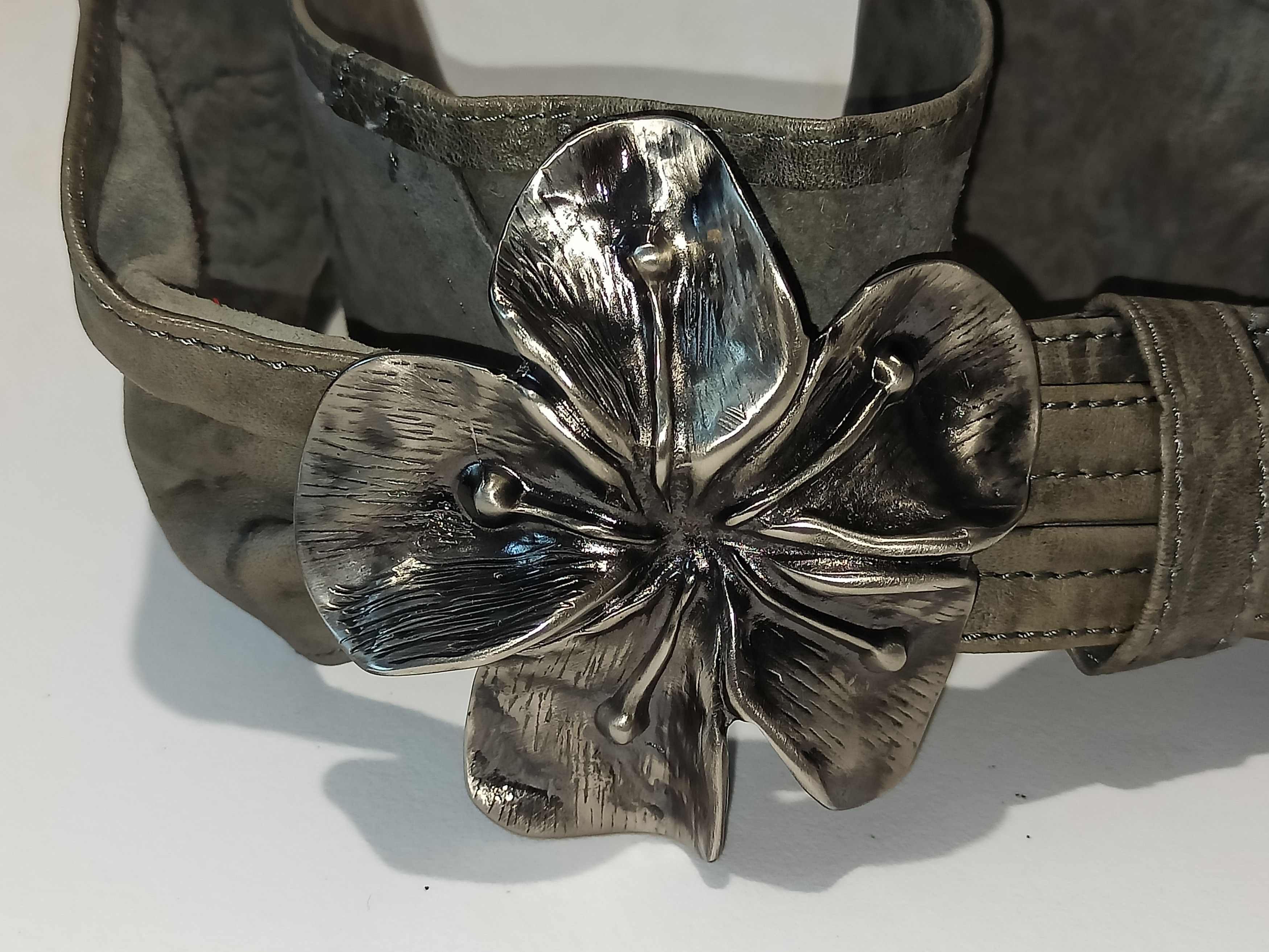 Designer × Vintage RAISON D'ETRE vintage leather belt Size ONE SIZE - 1 Thumbnail