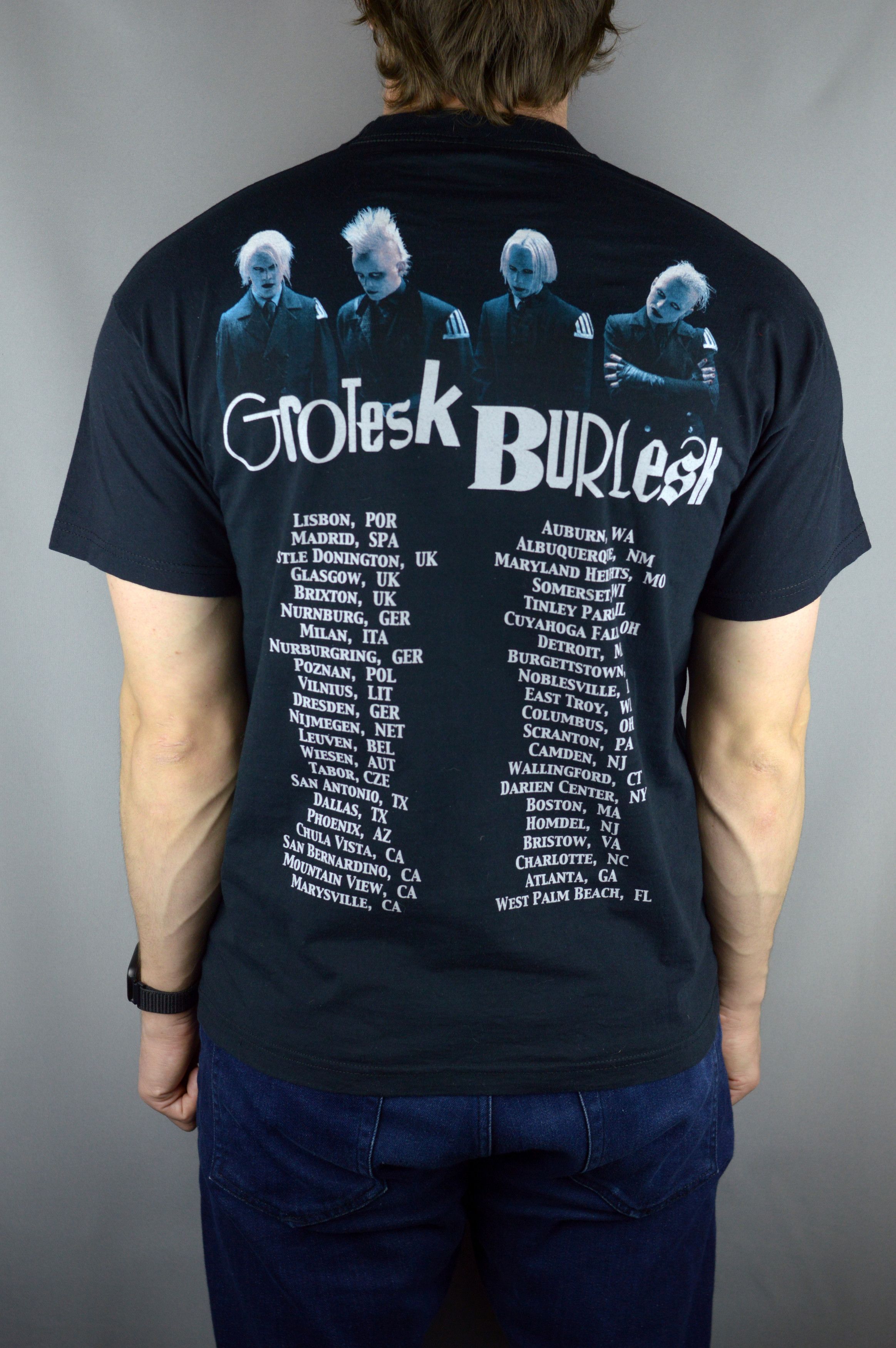 Marilyn Manson Grotesk Burlesk ©︎2003 Marilyn Manson – Burlesque Grotesque Tour 2003/2004 – CD (Album