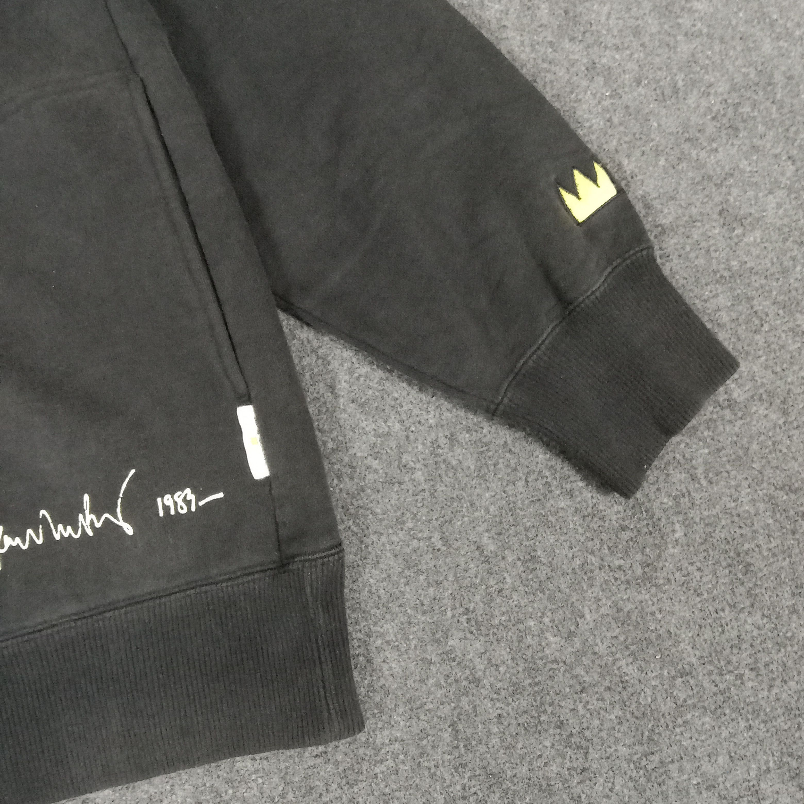 Jean-Michel Basquiat × Vintage Jean Michael Basquiat American Art Bratwurst Hoodies Size US M / EU 48-50 / 2 - 5 Thumbnail