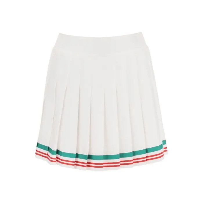 image of Casablanca O1S22I1N0424 Casaway Mini Skirt In White, Women's (Size 26)