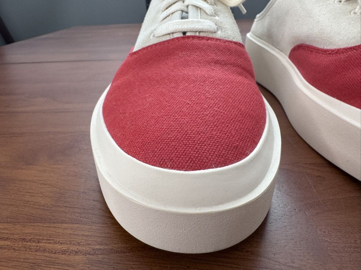 Fear of God Fear of God Sixth Collection Backless 101 Sneaker Bone/Red Size US 12 / EU 45 - 4 Thumbnail
