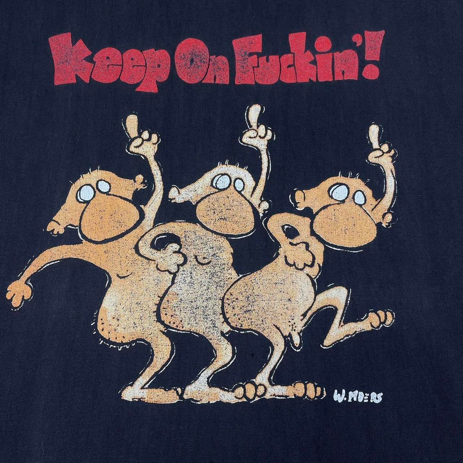 Other 90s grateful dead parody shirt Keep on Single Stitch XL Size US XL / EU 56 / 4 - 3 Thumbnail