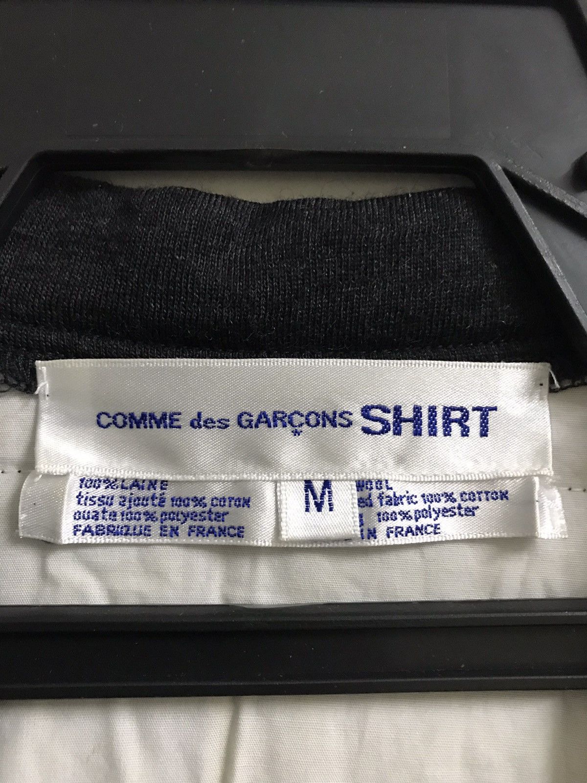 Comme des Garcons Comme des Garçons Shirt Wool Distressed Jacket Size US M / EU 48-50 / 2 - 3 Thumbnail