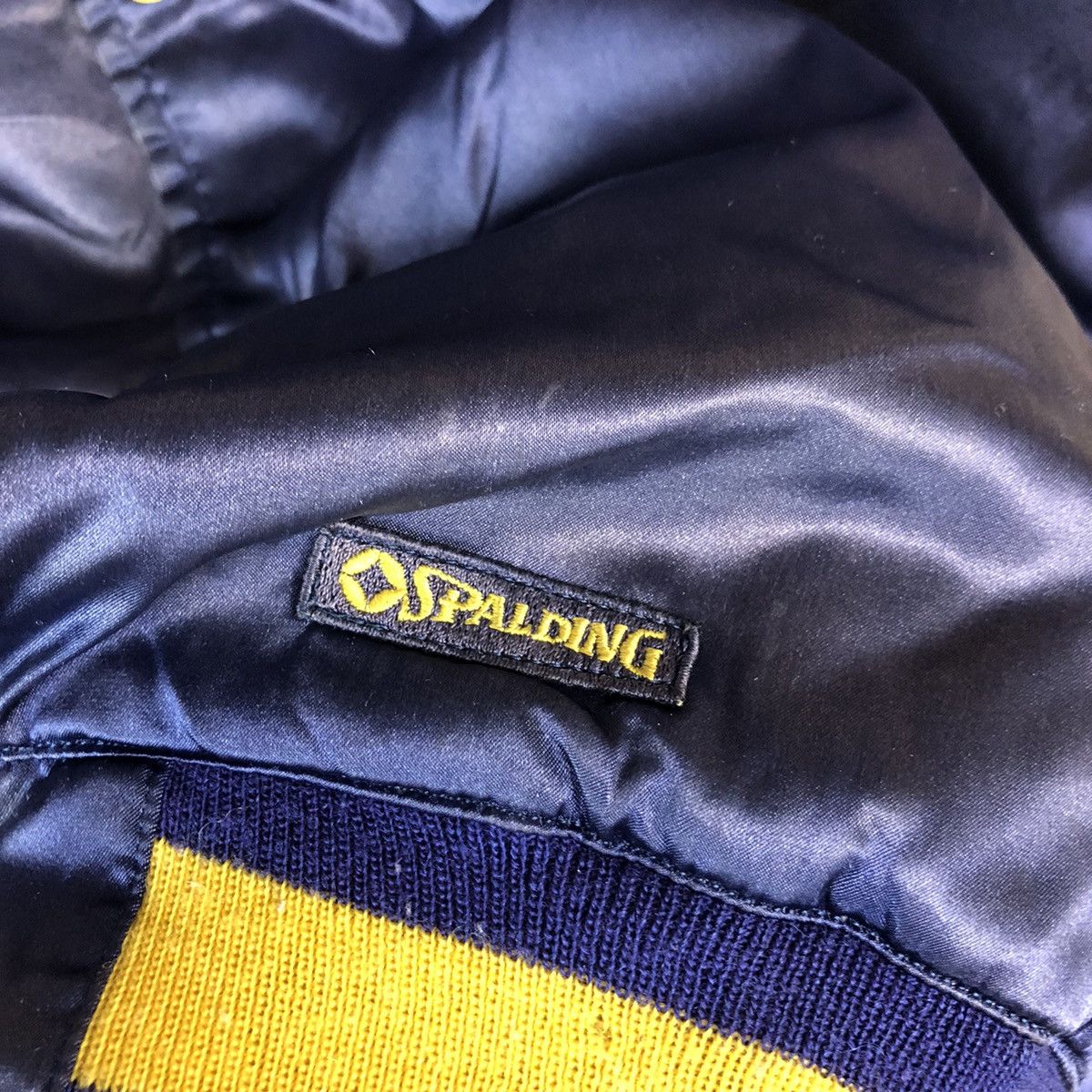 Spalding Spalding vintage sweater Blue Bombers Jacket #A2308 Size US L / EU 52-54 / 3 - 11 Thumbnail