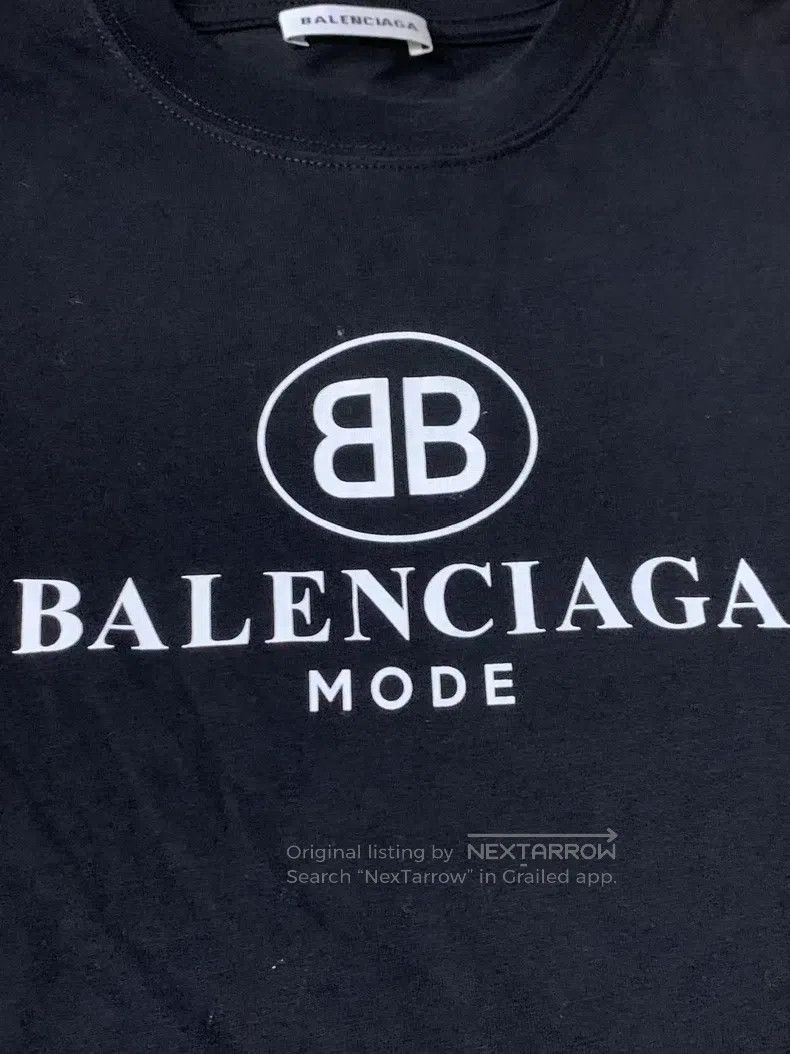 Balenciaga Balenciaga Logo Short Sleeve Size US XS / EU 42 / 0 - 2 Thumbnail