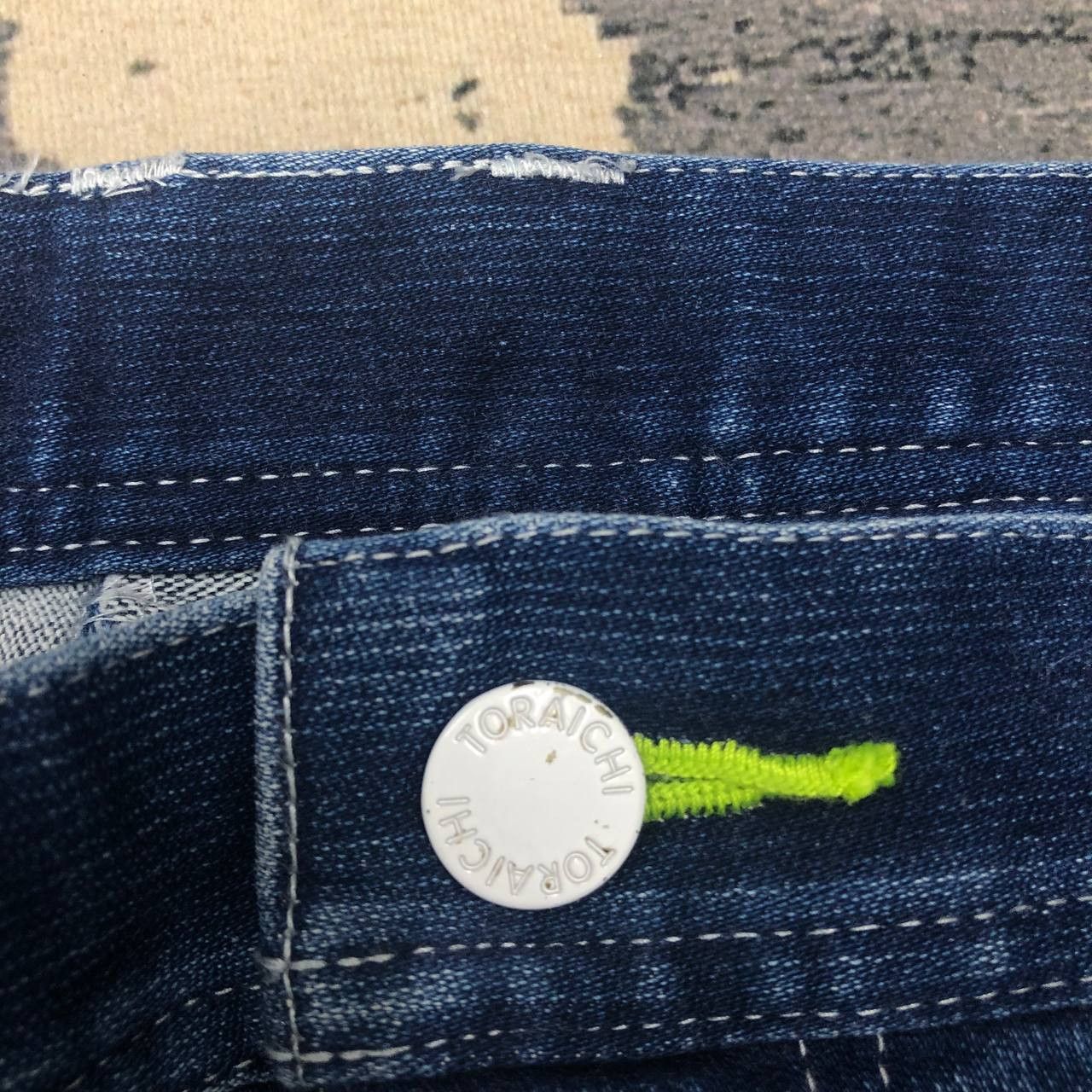 Japanese Brand P818 TORA CARGO SKINNY JEANS Size US 37 - 6 Thumbnail