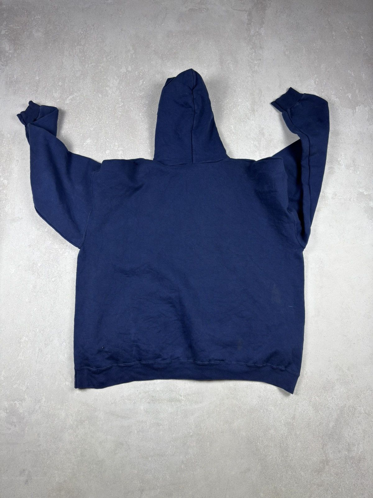 Hanes Vintage 90s Hanes Michigan College Boxy Fit Hoodie USA Y2K Size US XL / EU 56 / 4 - 9 Thumbnail