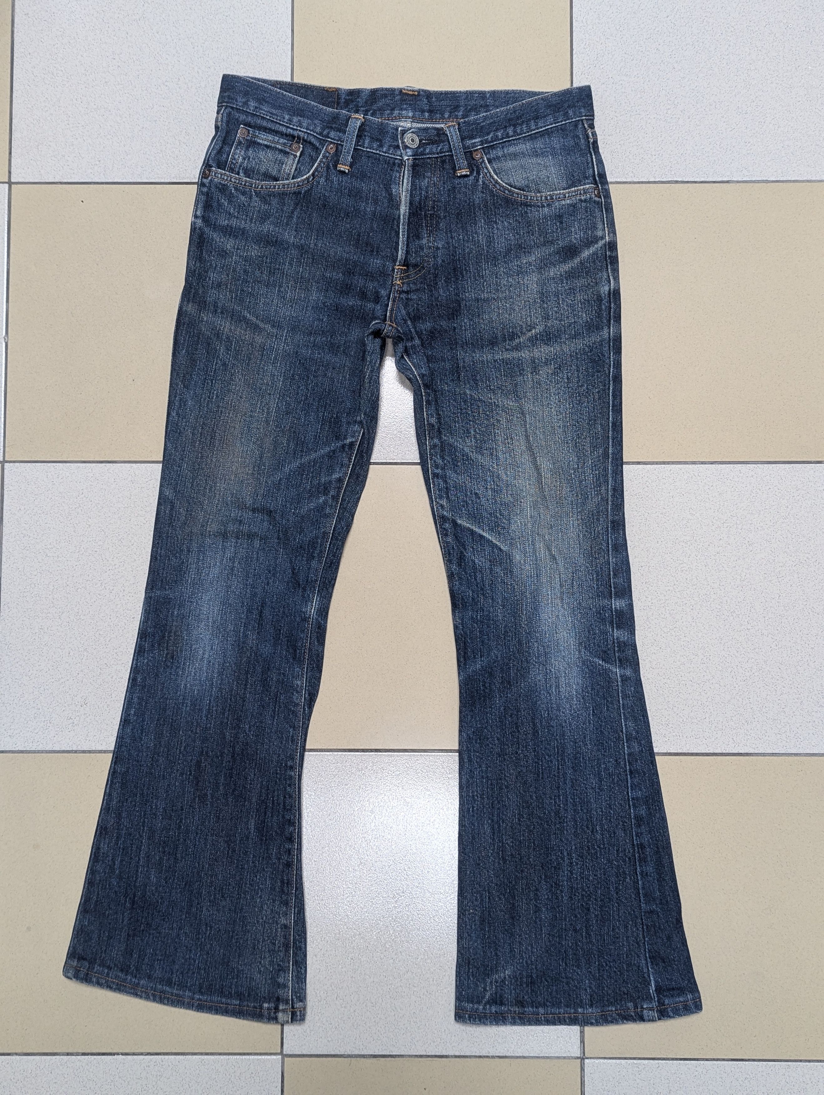 Edwin × If Six Was Nine × Jean Flare jeans stone wash Japan Edwin boot cut jeans Size US 31 - 1 Thumbnail