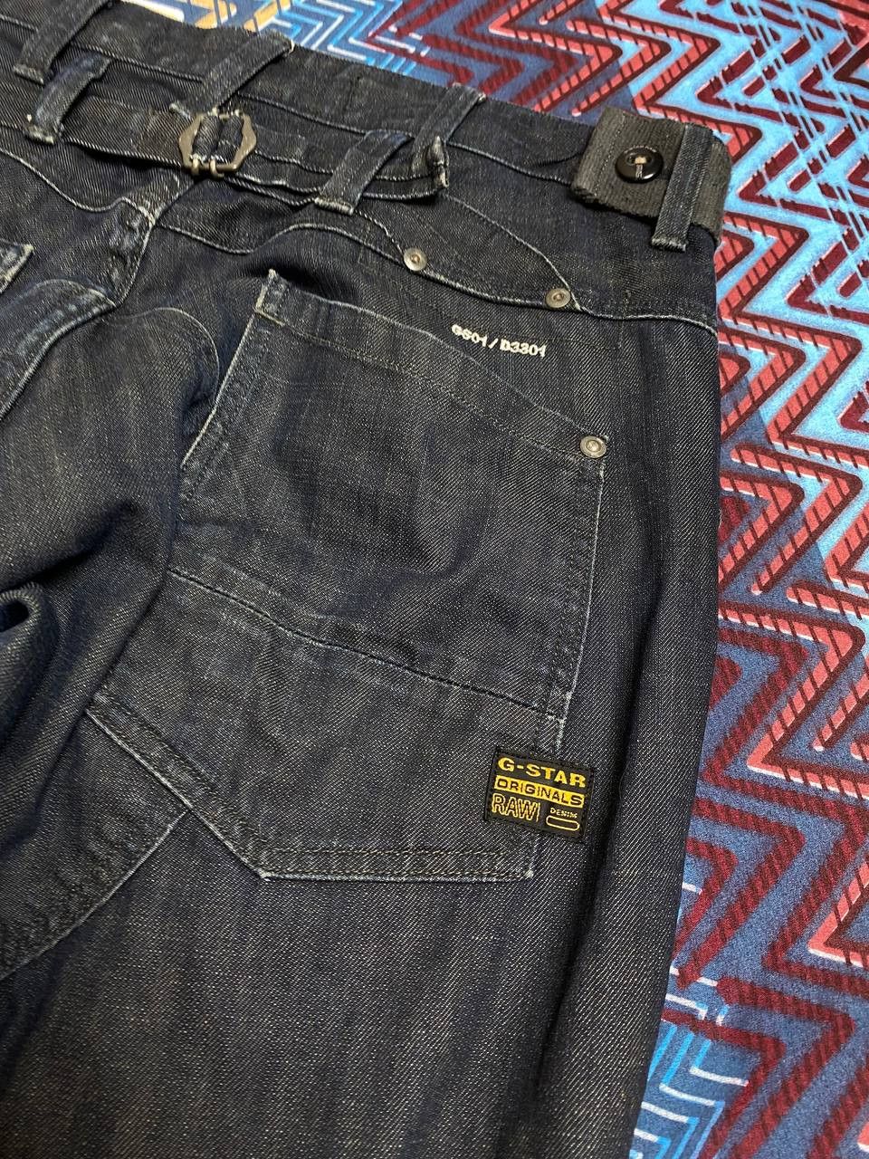 G-Star Vintage pants G Star Raw y2k denim baggy Japan style Size US 33 - 5 Thumbnail