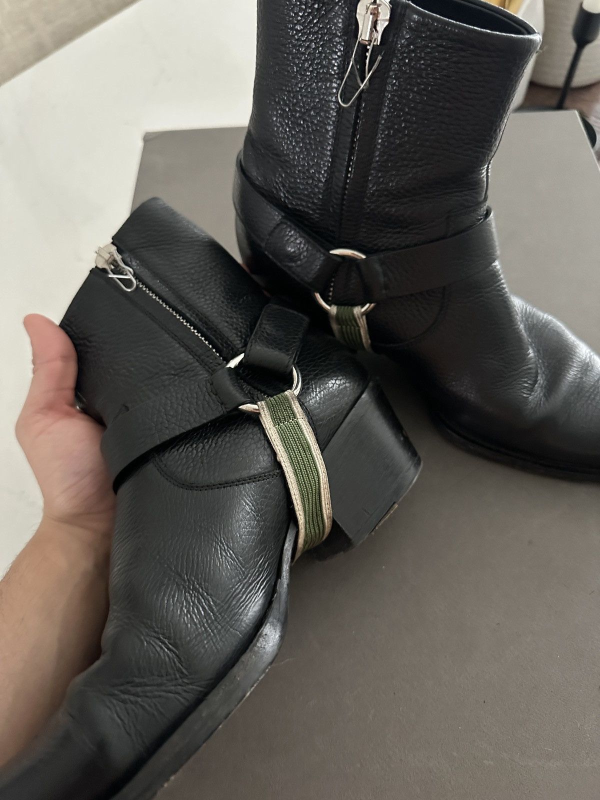 Calvin Klein 205W39NYC Raf Simons 205W39NYC Leather Harness Boot Size US 8 / EU 41 - 2 Thumbnail